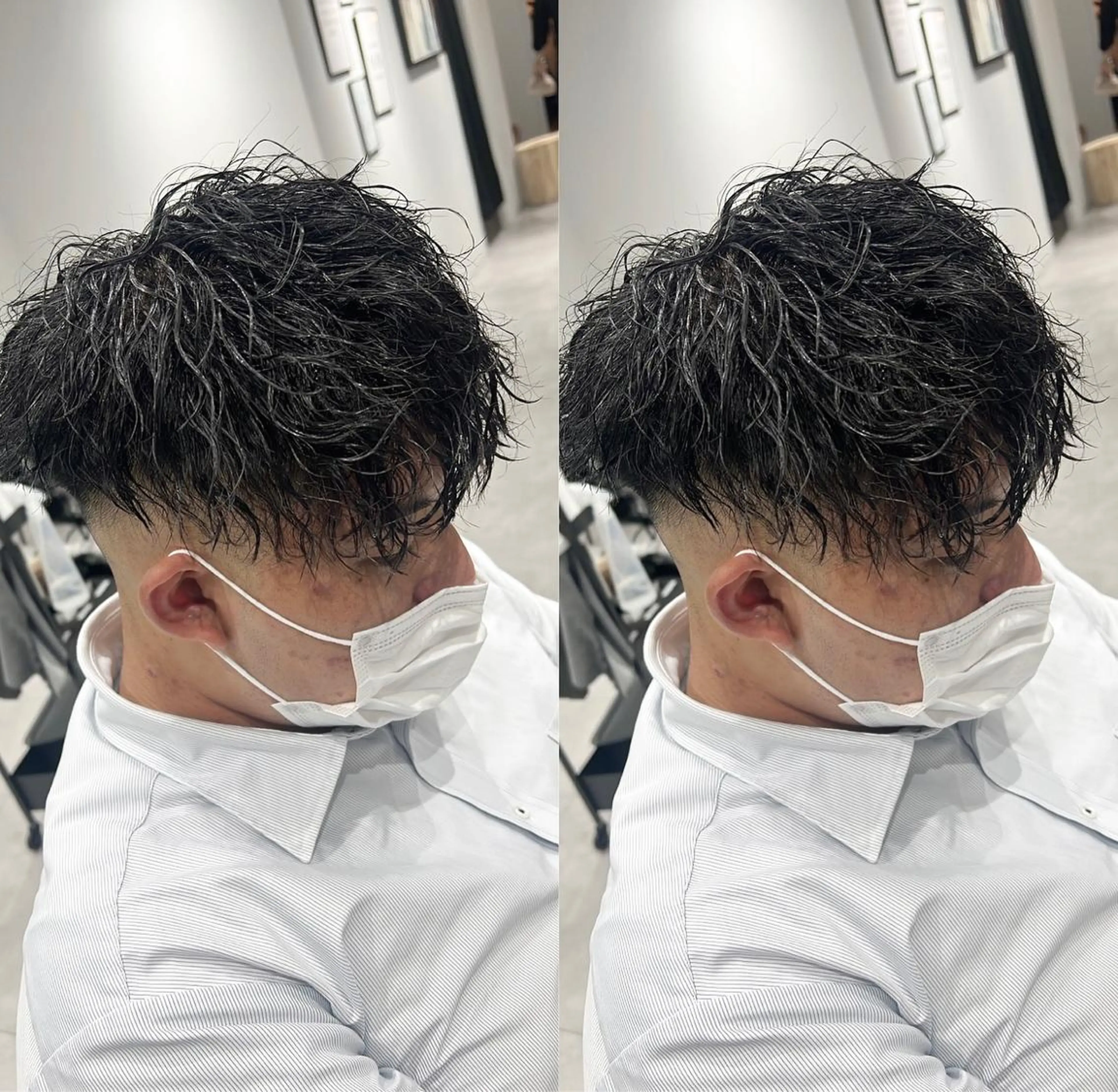 ショート メンズ センターパート /植田のヘアスタイル