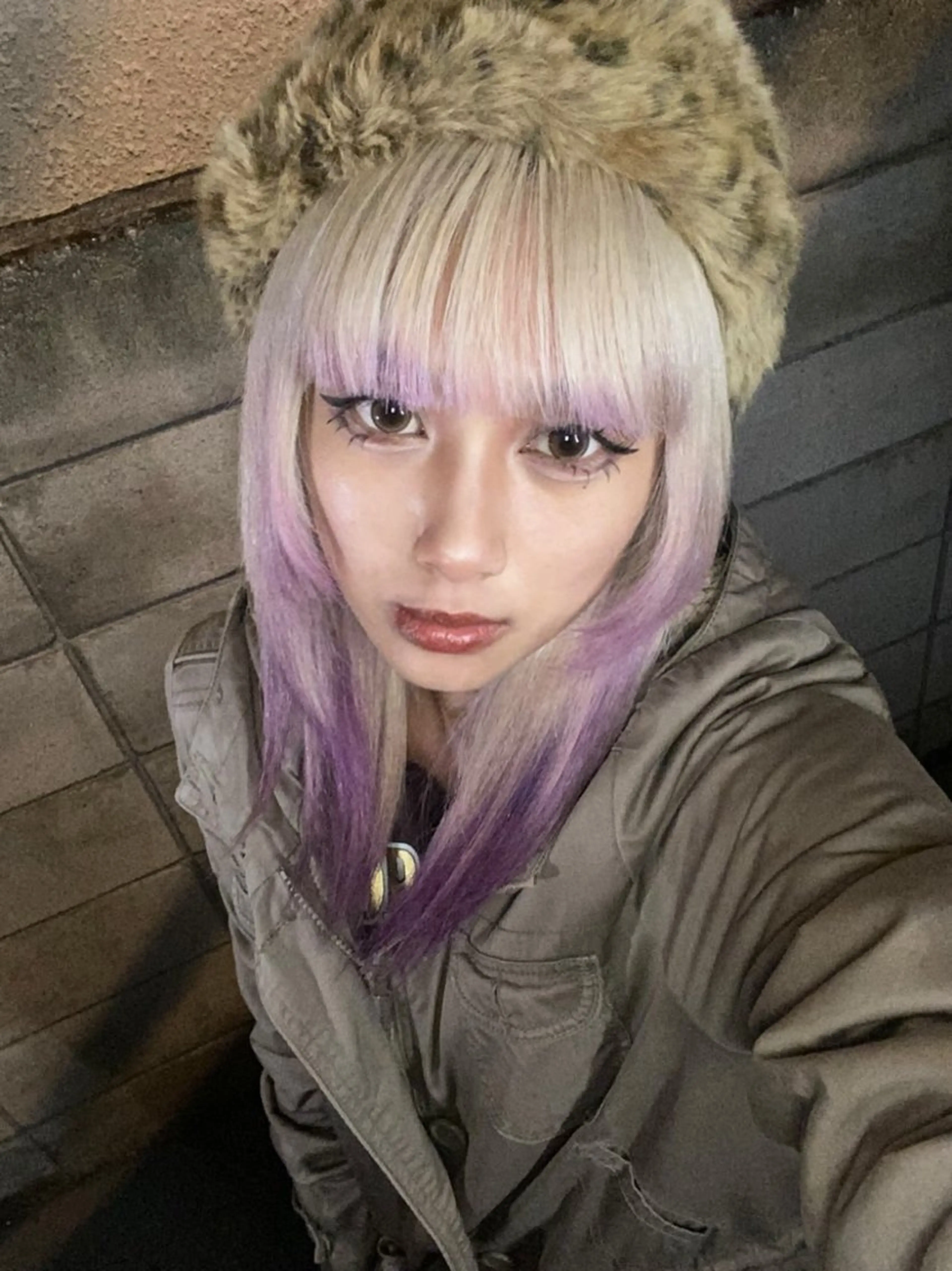 セミロング カラー ヘアカラー トリートメント ヘアセット HARUNA/原宿/ デザイン/カットのヘアスタイル