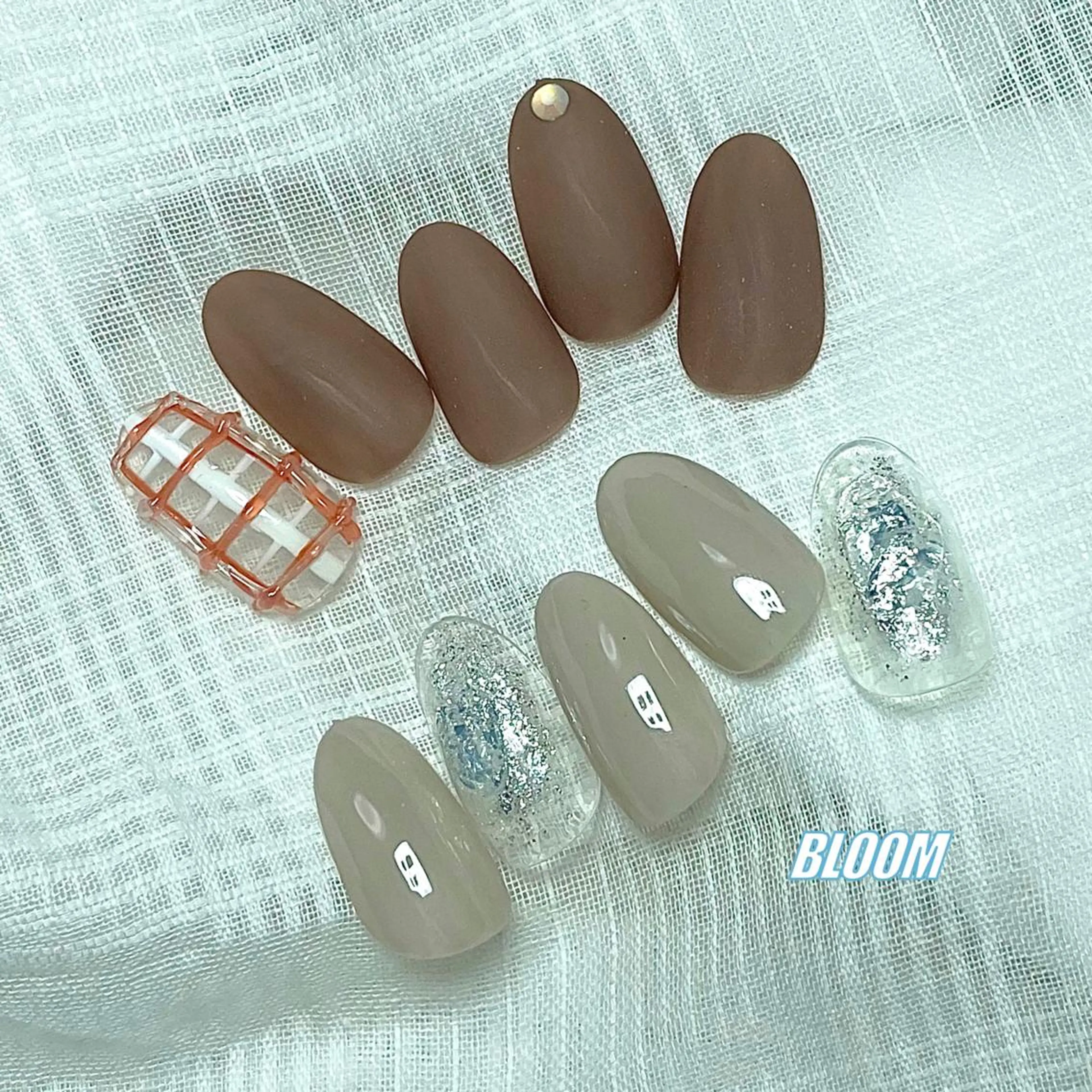 ネイル ハンドネイル Nailsalon BLOOM🌷 山崎のネイルデザイン