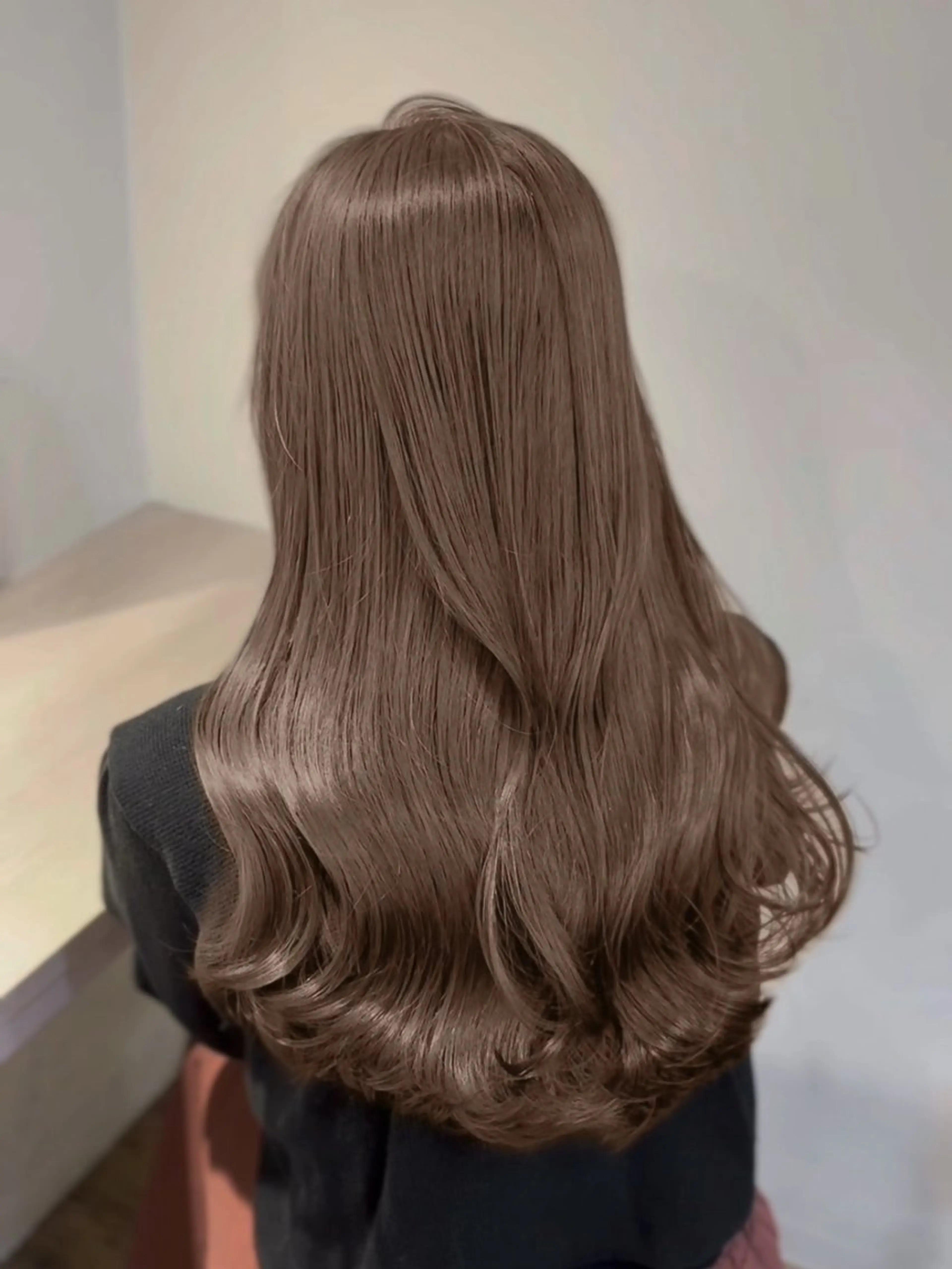 ロング カラー 透明感カラー トリートメント カット ヘアカラー トリートメント 透明感カラー特化/ ベージュ/梅田/英輝のヘアスタイル
