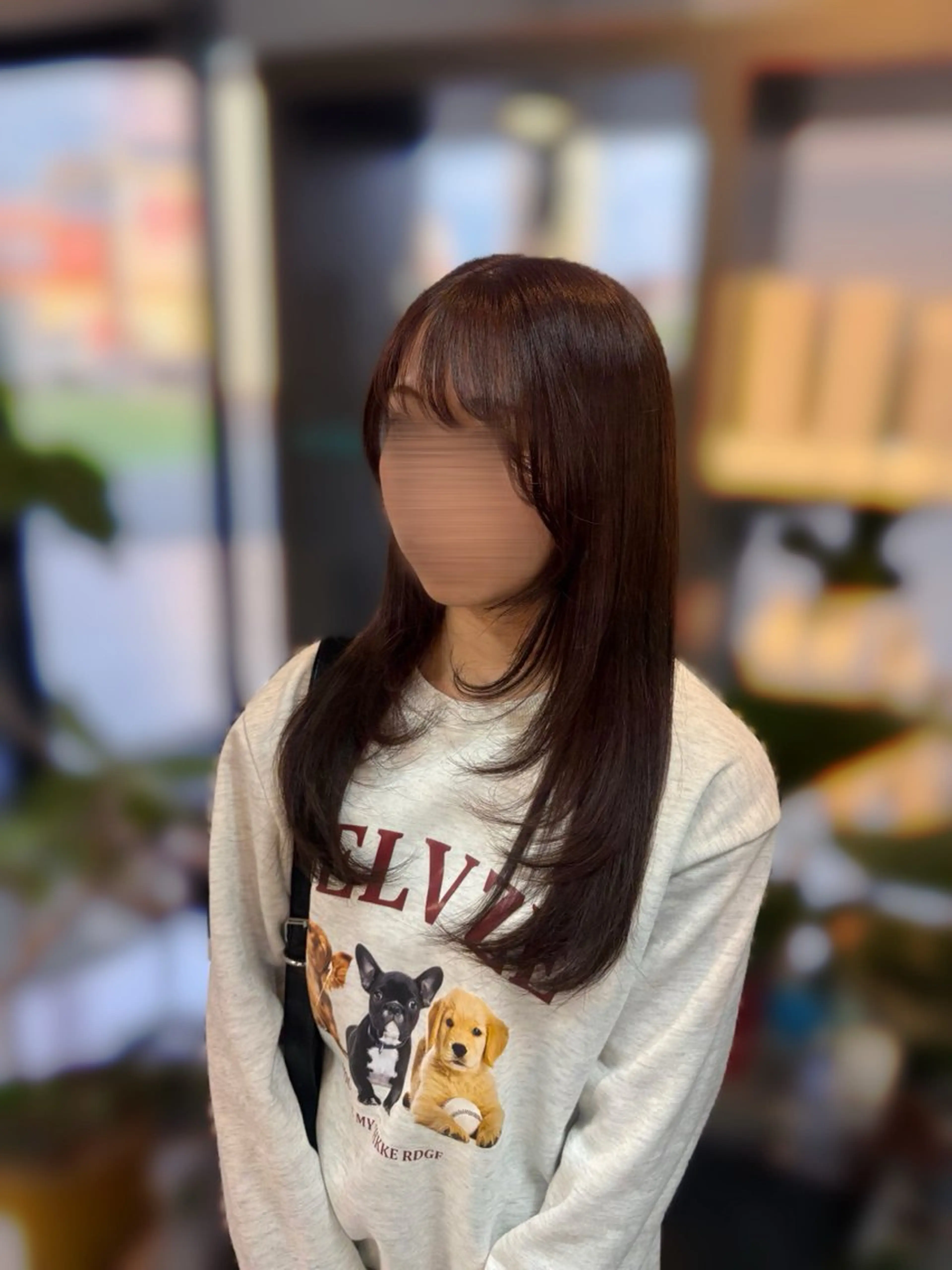 ロング レイヤーカット arika ninaのヘアスタイル