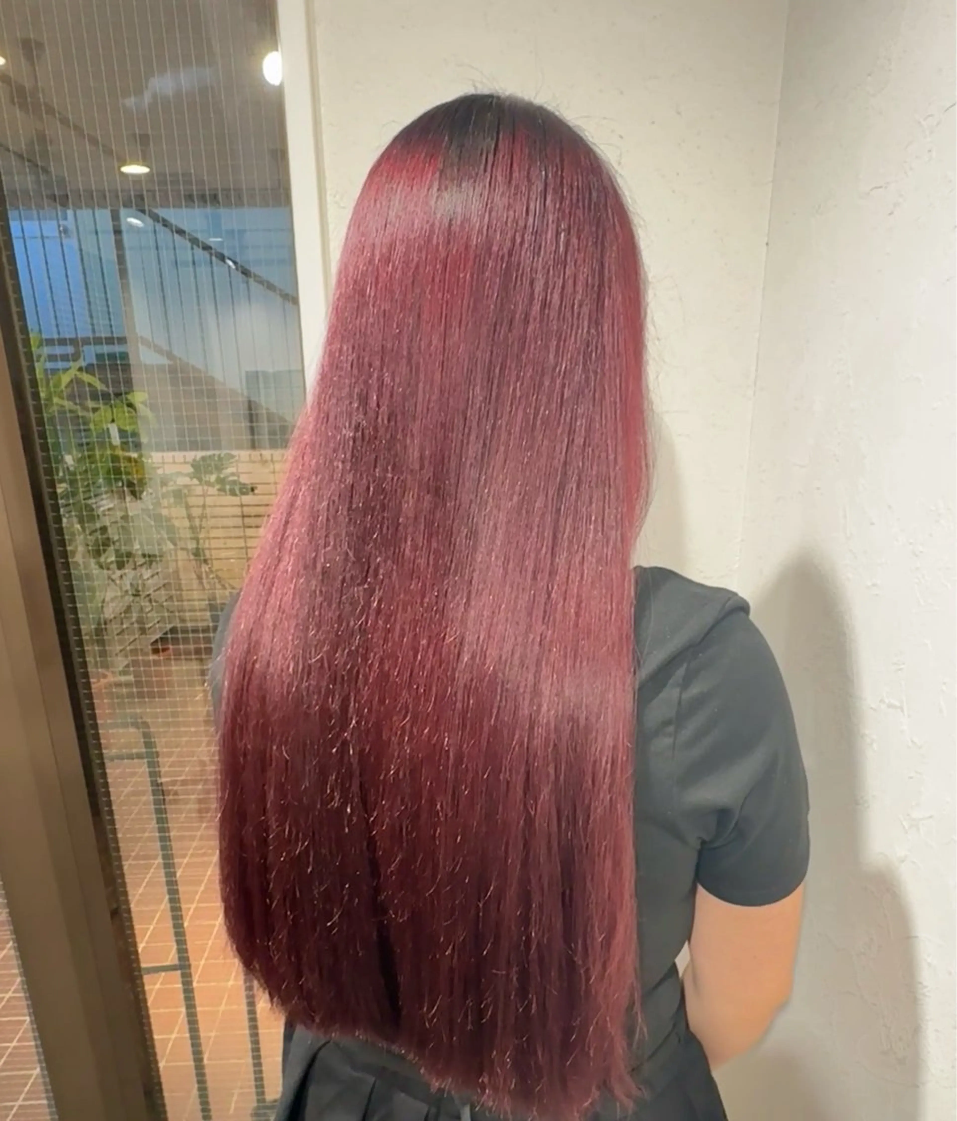 ロング カラー ハイトーン/レイヤー /艶カラー🎀のヘアスタイル