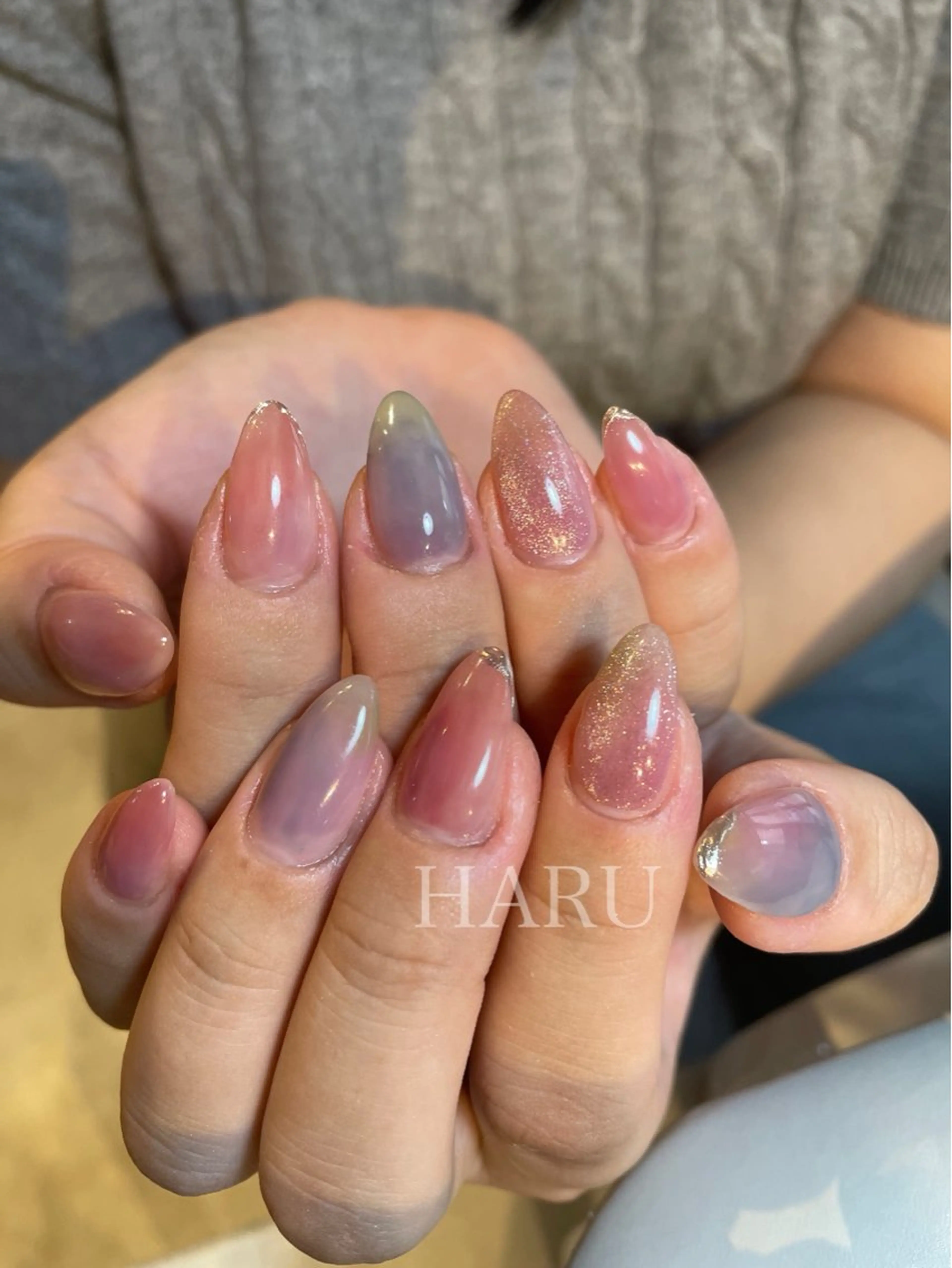 ネイル ハンドネイル HARU ♡のネイルデザイン