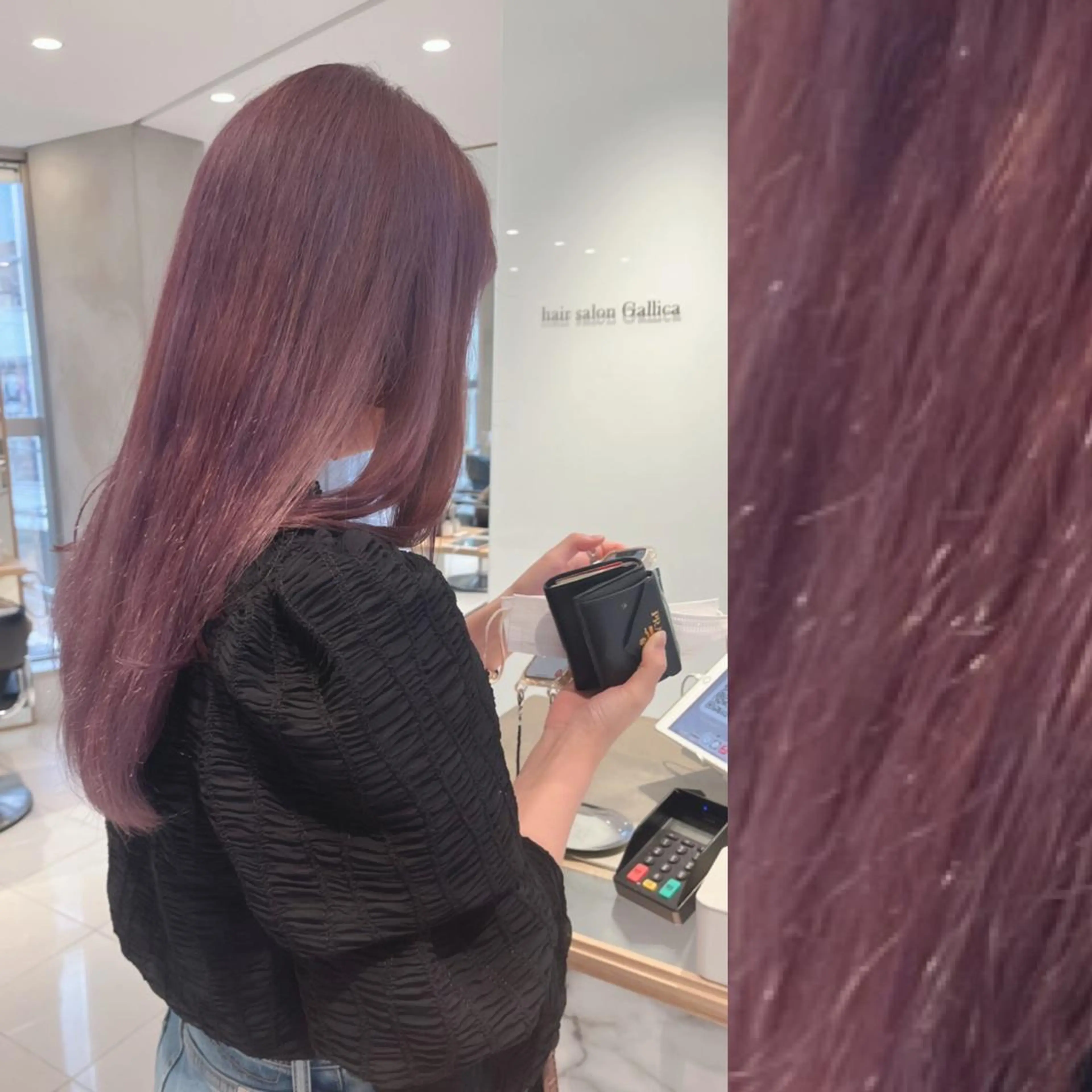 ロング カラー ヘアアレンジ ベージュカラー ブリーチ ブラウンカラー ケアブリーチ カシス stylist ◎RUKI.のヘアスタイル