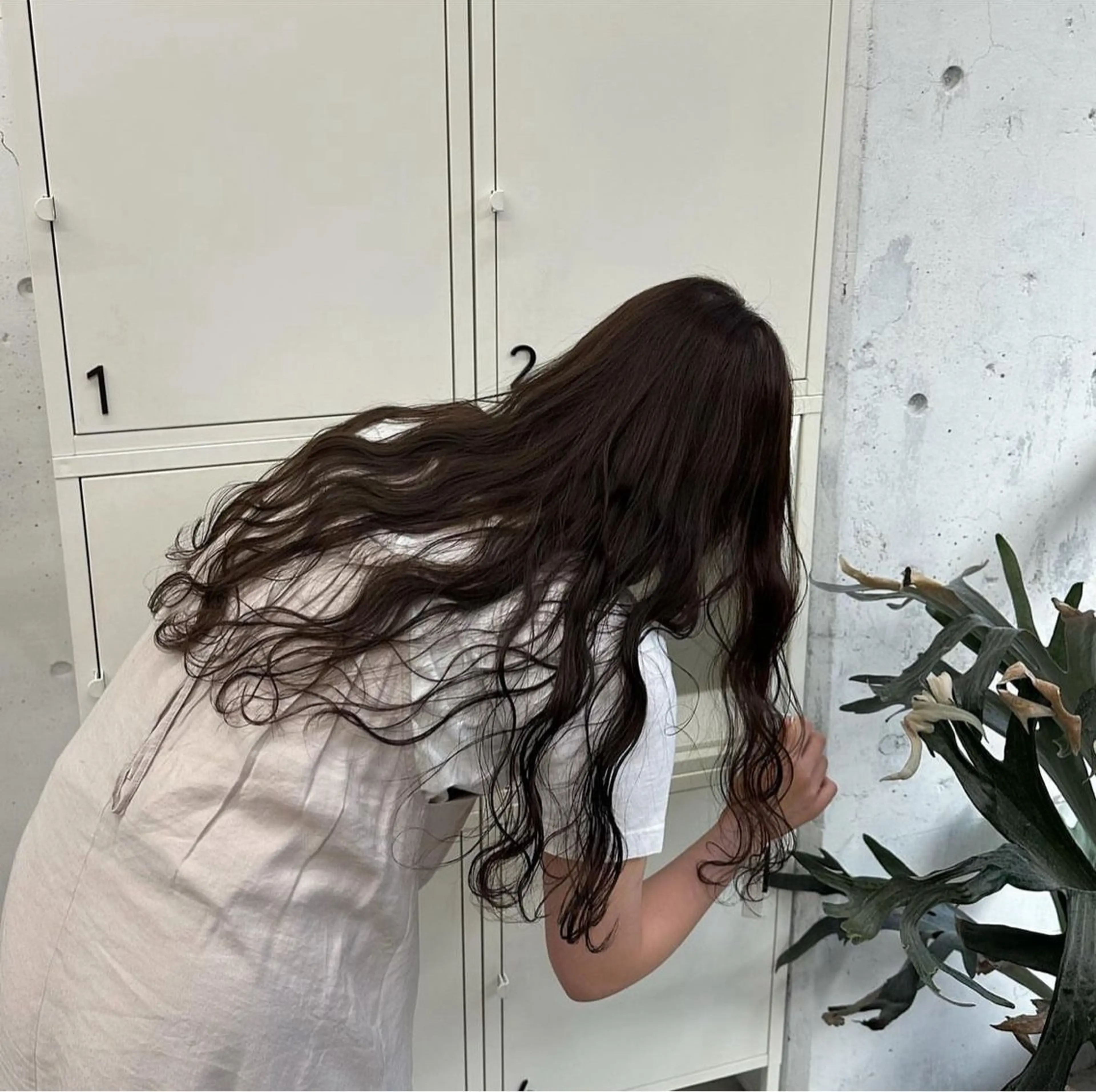 ロング カラー MUKU ひかるのヘアスタイル