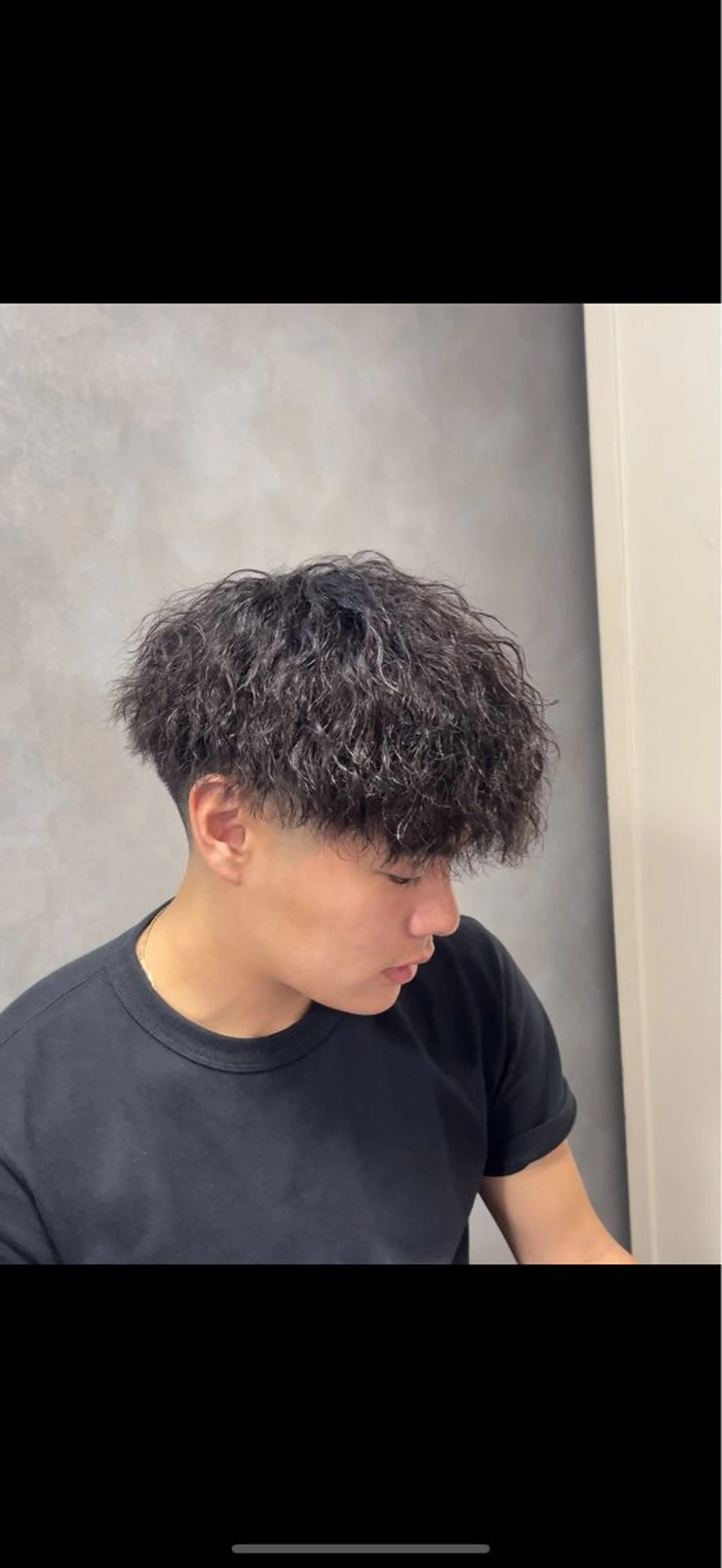 ⭐️1番人気⭐️【メンズカット＋パーマ各種＋3STEPトリートメント】の写真