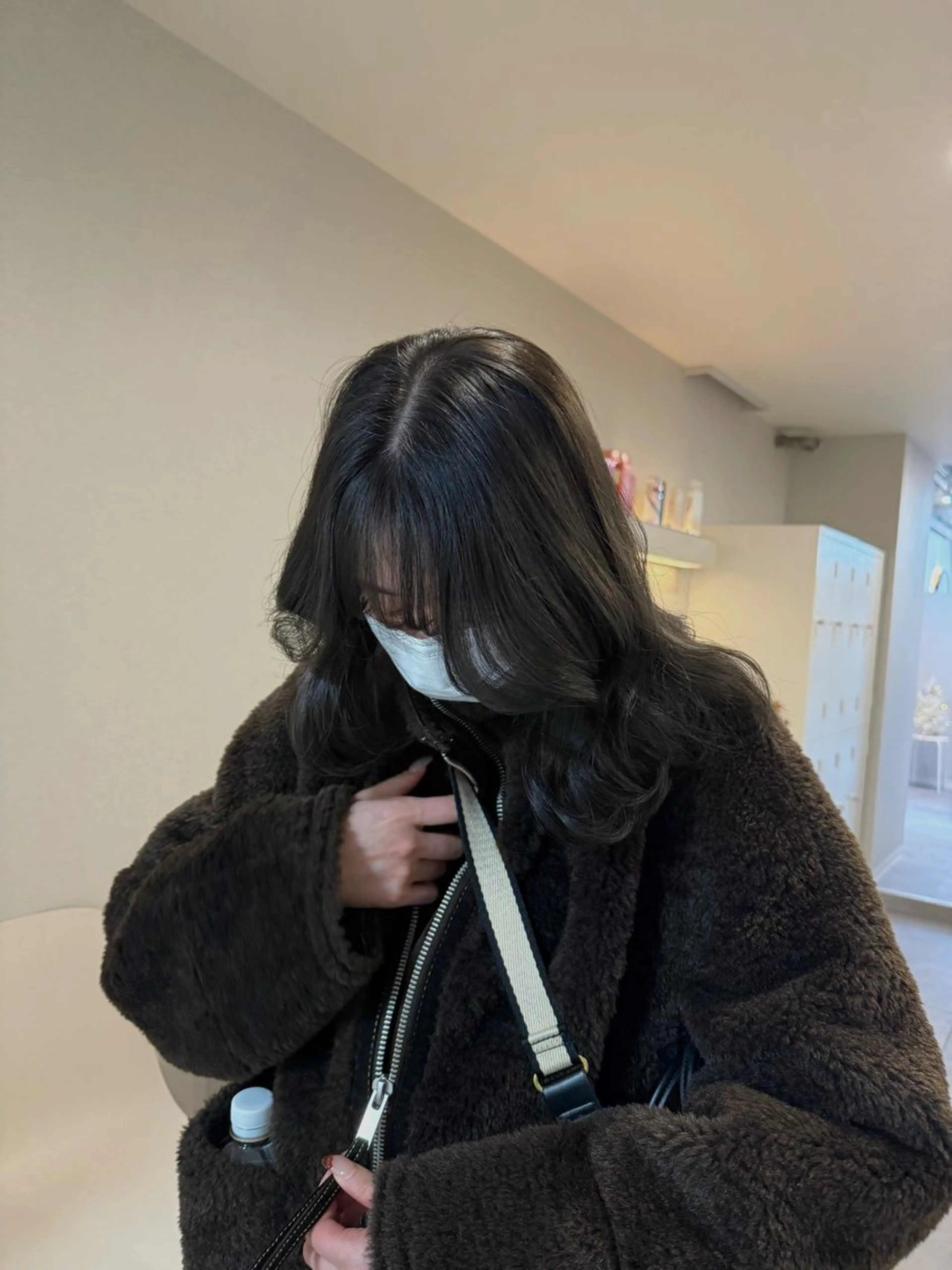 【🌿‬赤みが気になる方🌿‬】オリーブ系カラー＋4stepトリートメント付き🪽🫧オリーブグレージュ..の写真