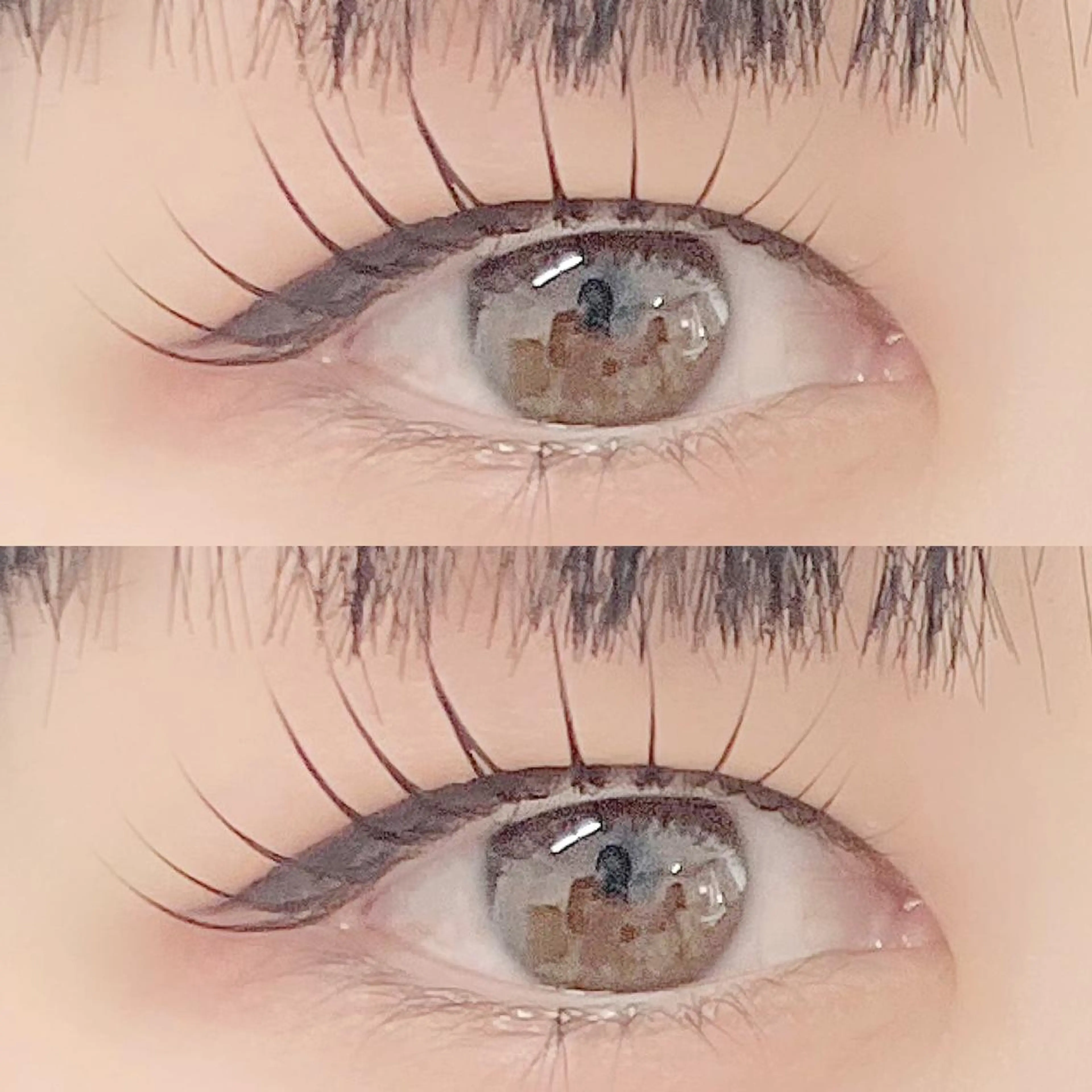 マツエク・マツパ 一重×まつ毛パーマ マツパ フジ ワラのマツエク・マツパデザイン