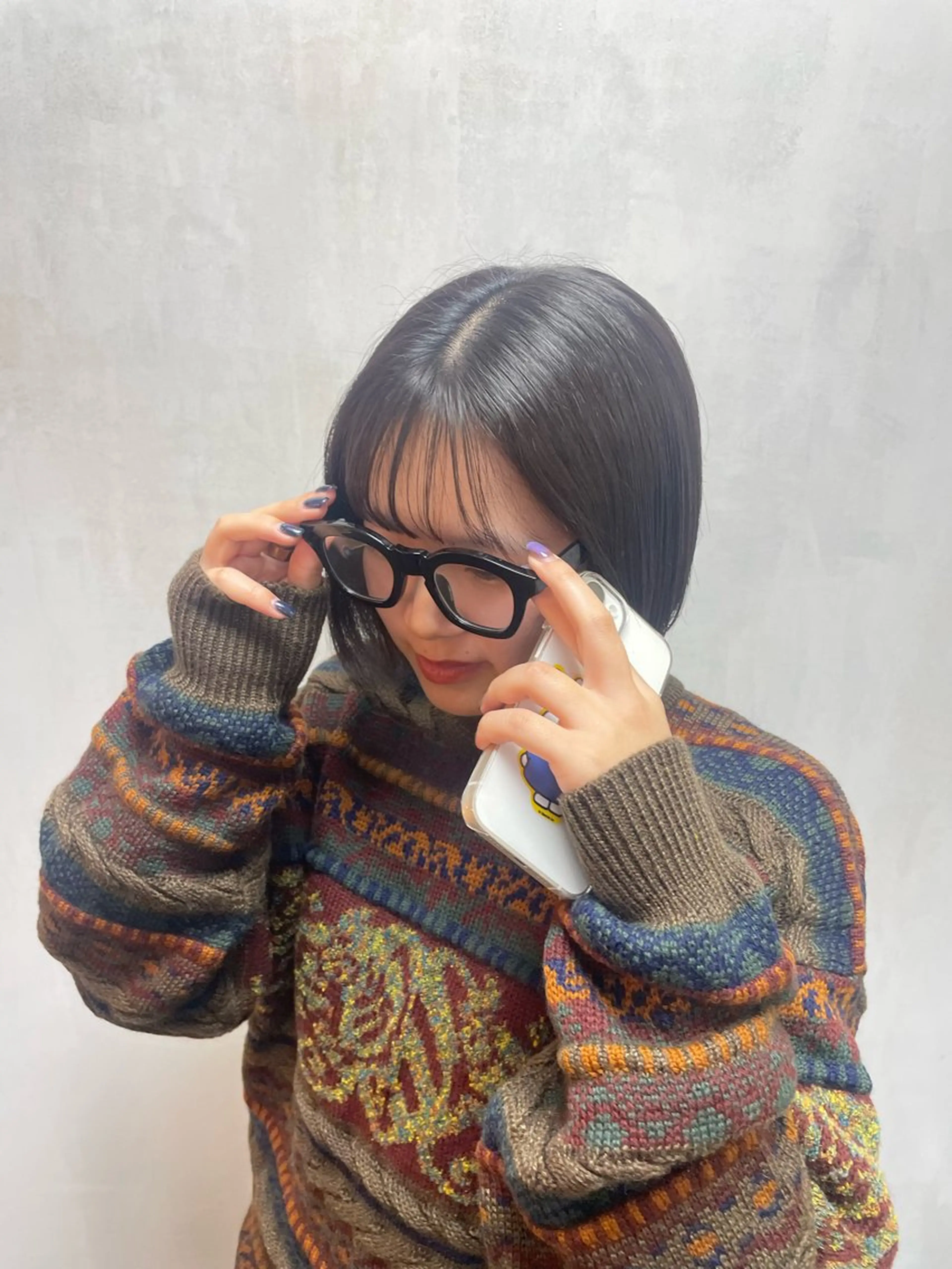 ショート acroあべの店所属・🧸顔周りカット /透明感🎀のヘアスタイル