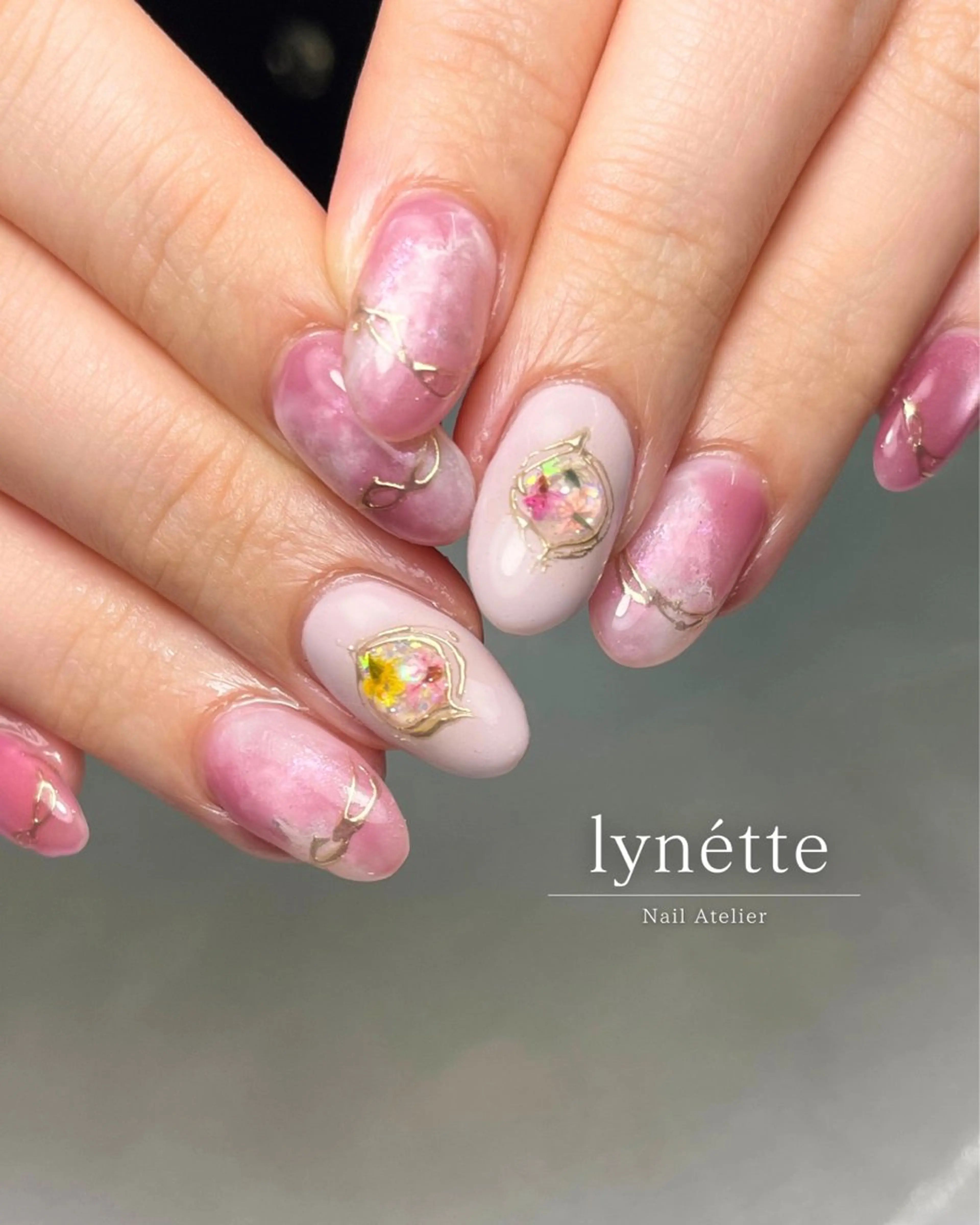 ネイル ニュアンスネイル lynétte 那覇ネイルサロンのネイルデザイン