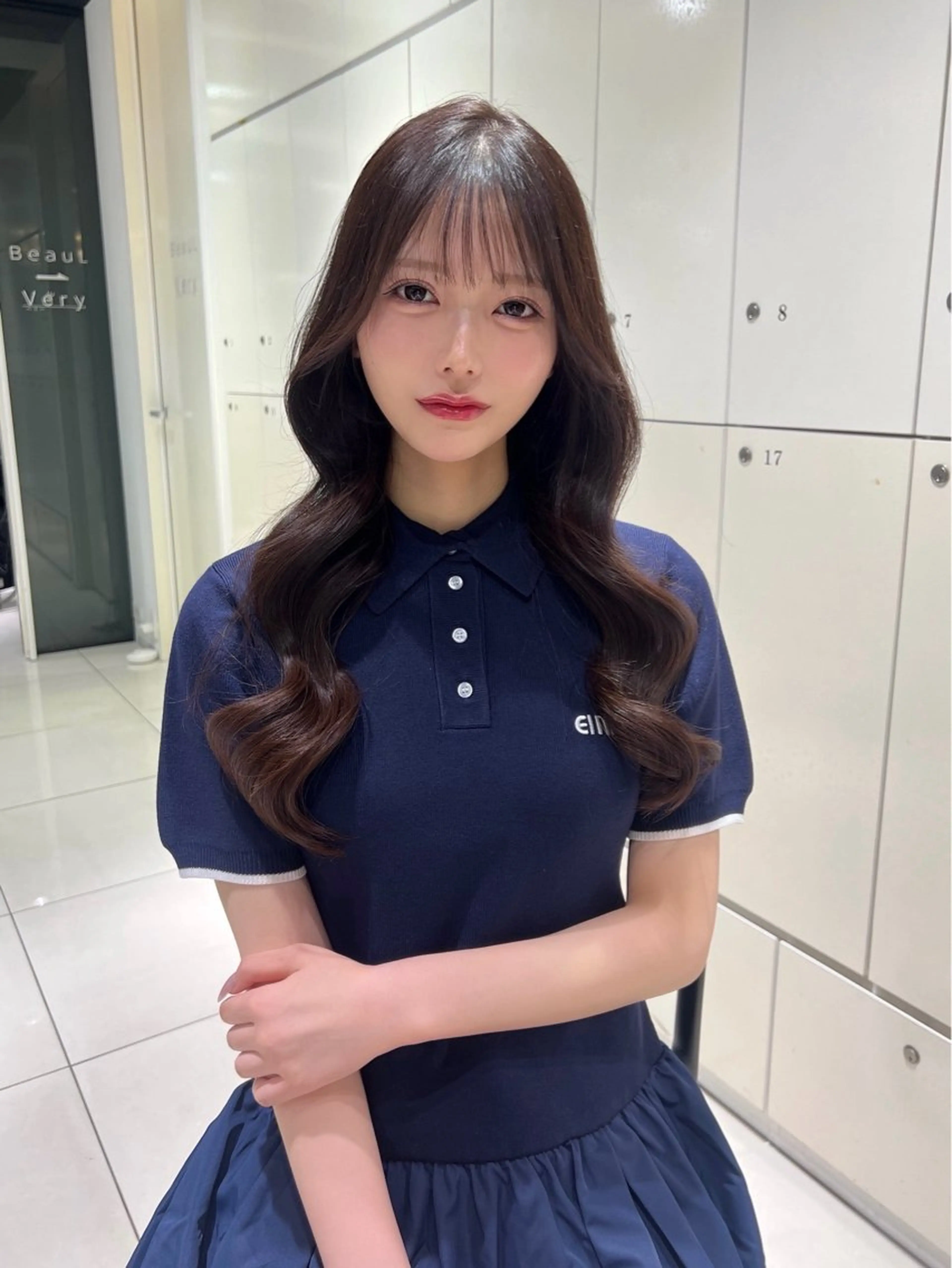 ロング 🧊🪞透明感カラー himeのヘアスタイル