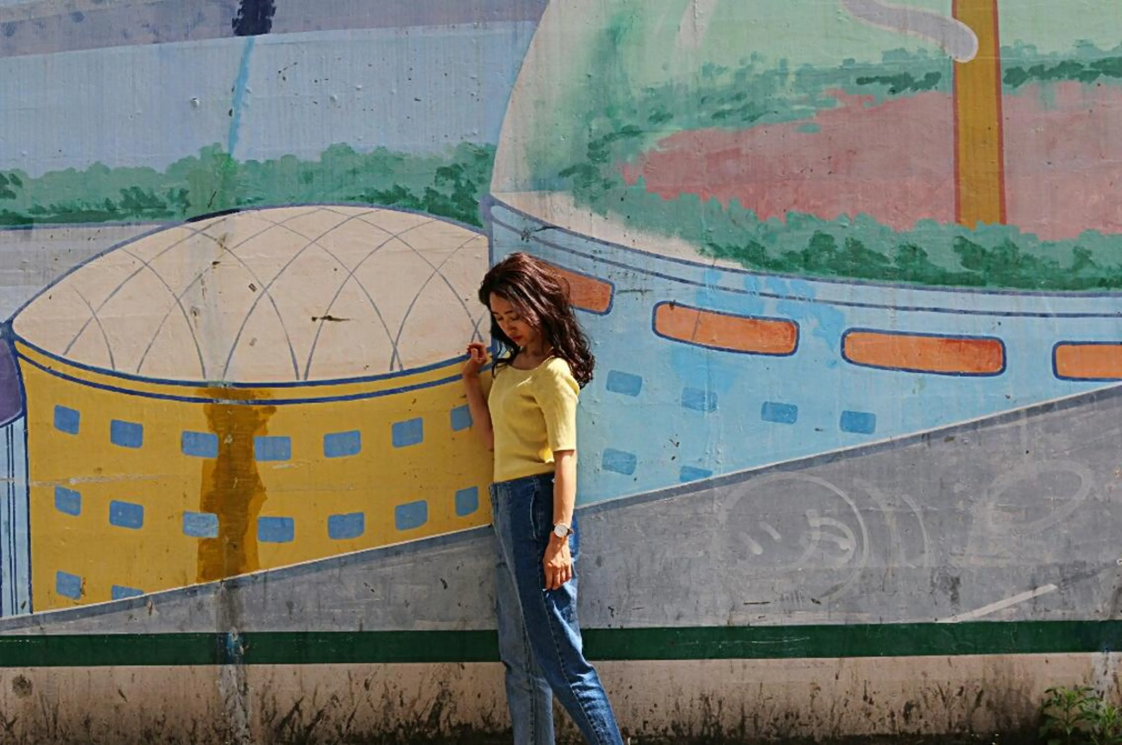 セミロング パーマ カラー セミロングパーマ アディクシーカラー イルミナカラー デジタルパーマ 徳永 博志のヘアスタイル