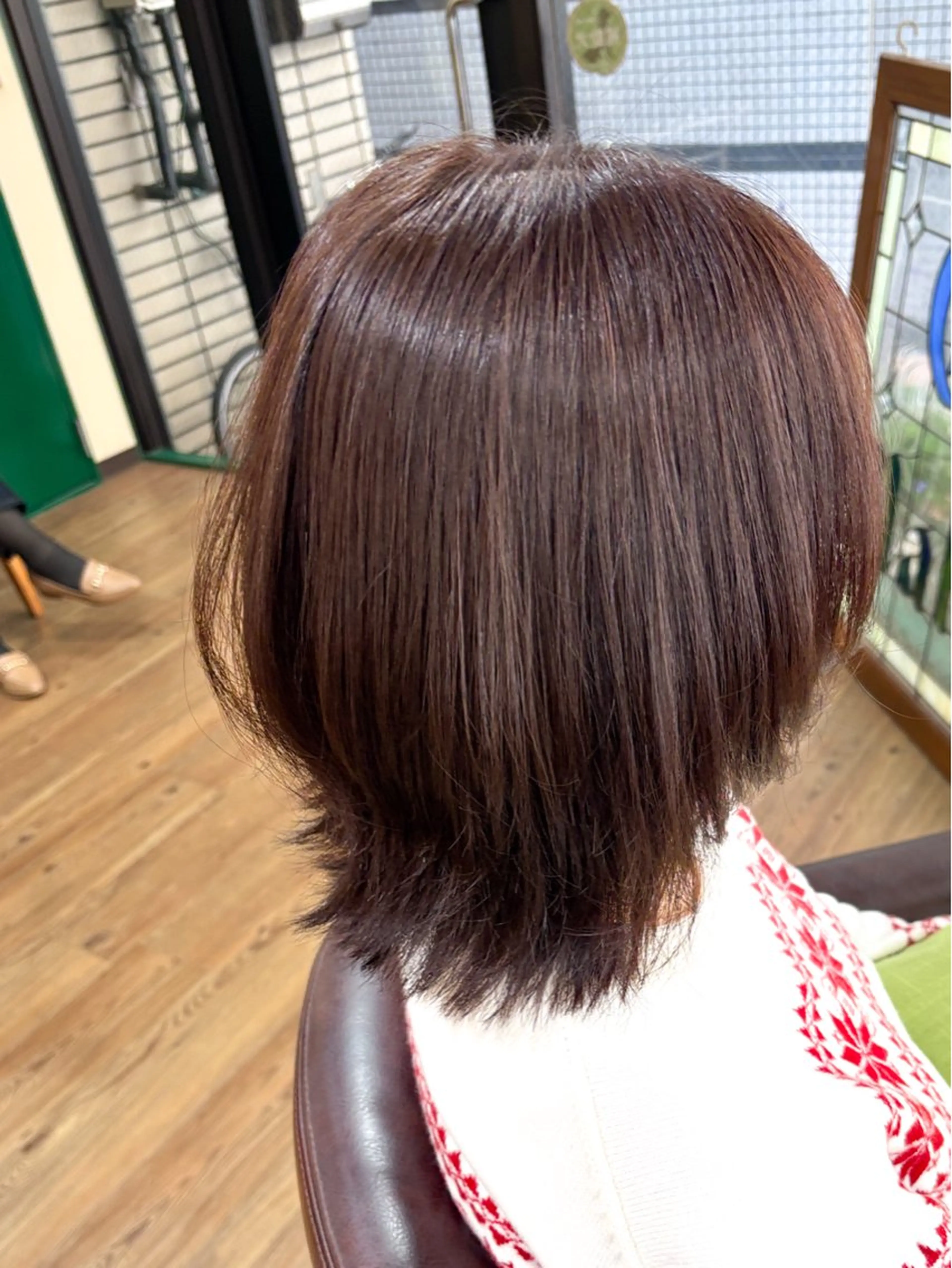 ミディアム ヘアカラー cmake所属・. kanokoのヘアスタイル