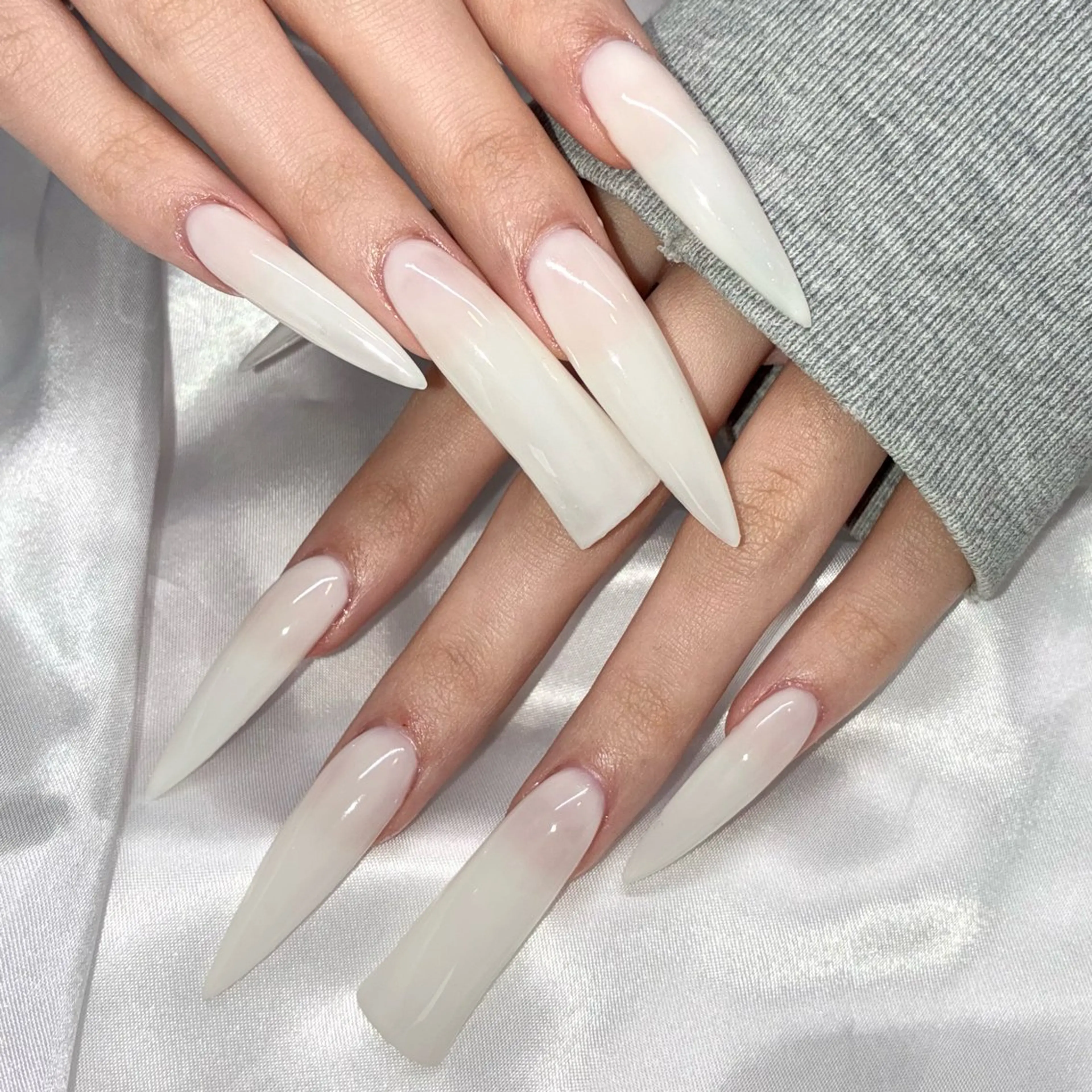 ネイル ロングネイル ハンドネイル Nail ヌシん家 AKANEのネイルデザイン