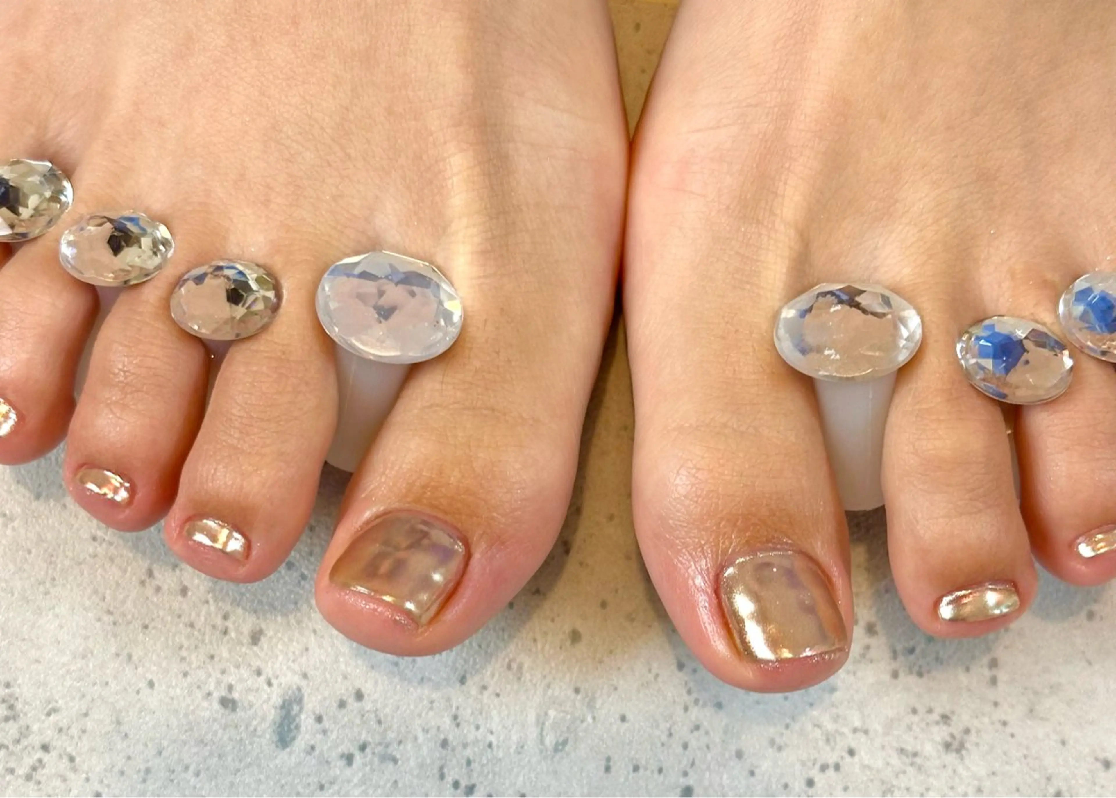 ネイル フットネイル GéRanium Harukaのネイルデザイン