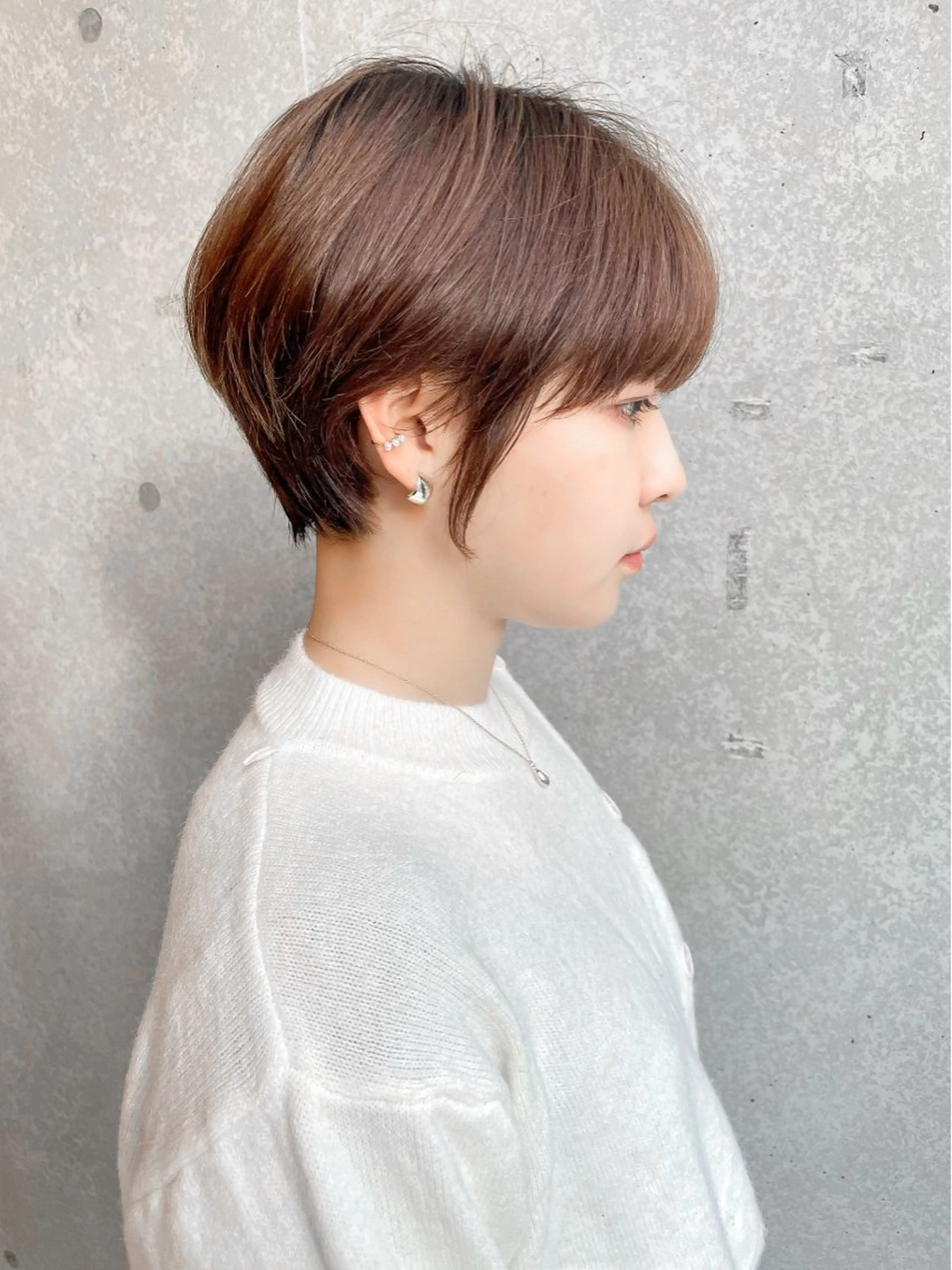 ショート 三鷹で1番ショート ボブをカットする新谷のヘアスタイル