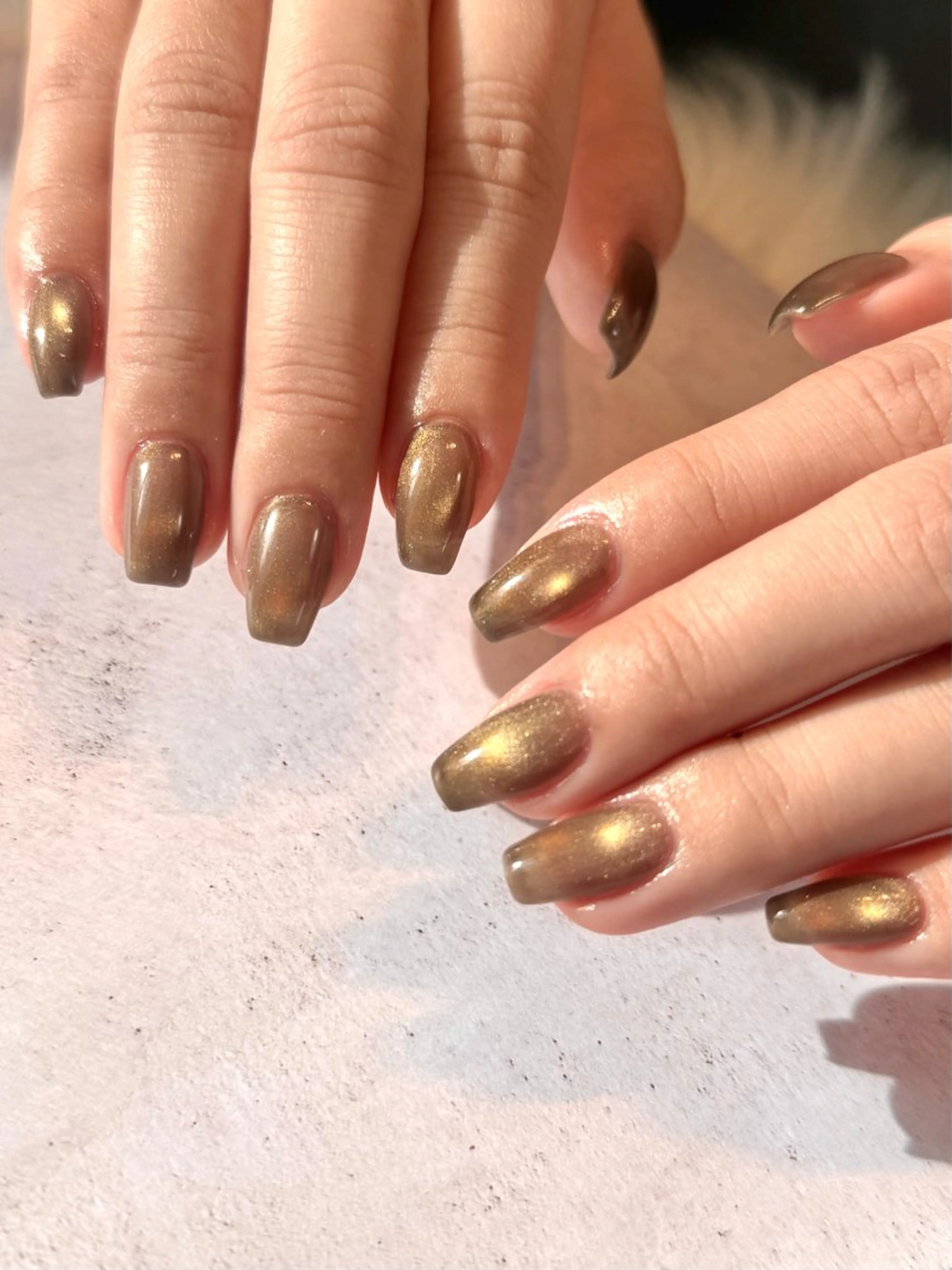 ネイル クリアネイル フラッシュネイル フラッシュマグ フレンチネイル マグネットネイル ハンドネイル Luana nailのネイルデザイン