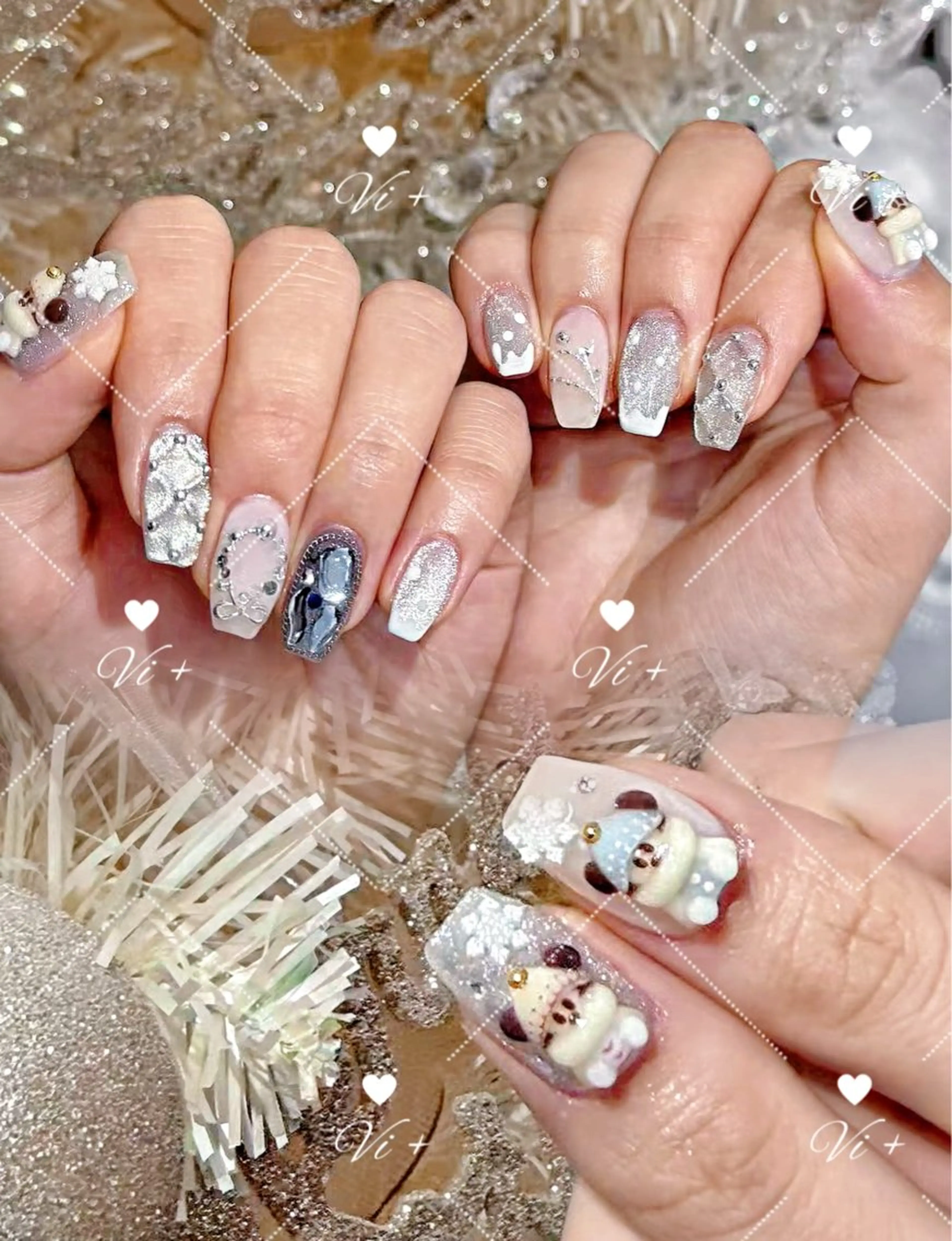 ネイル ハンドネイル ✨Nailsalon Vi+✨のネイルデザイン