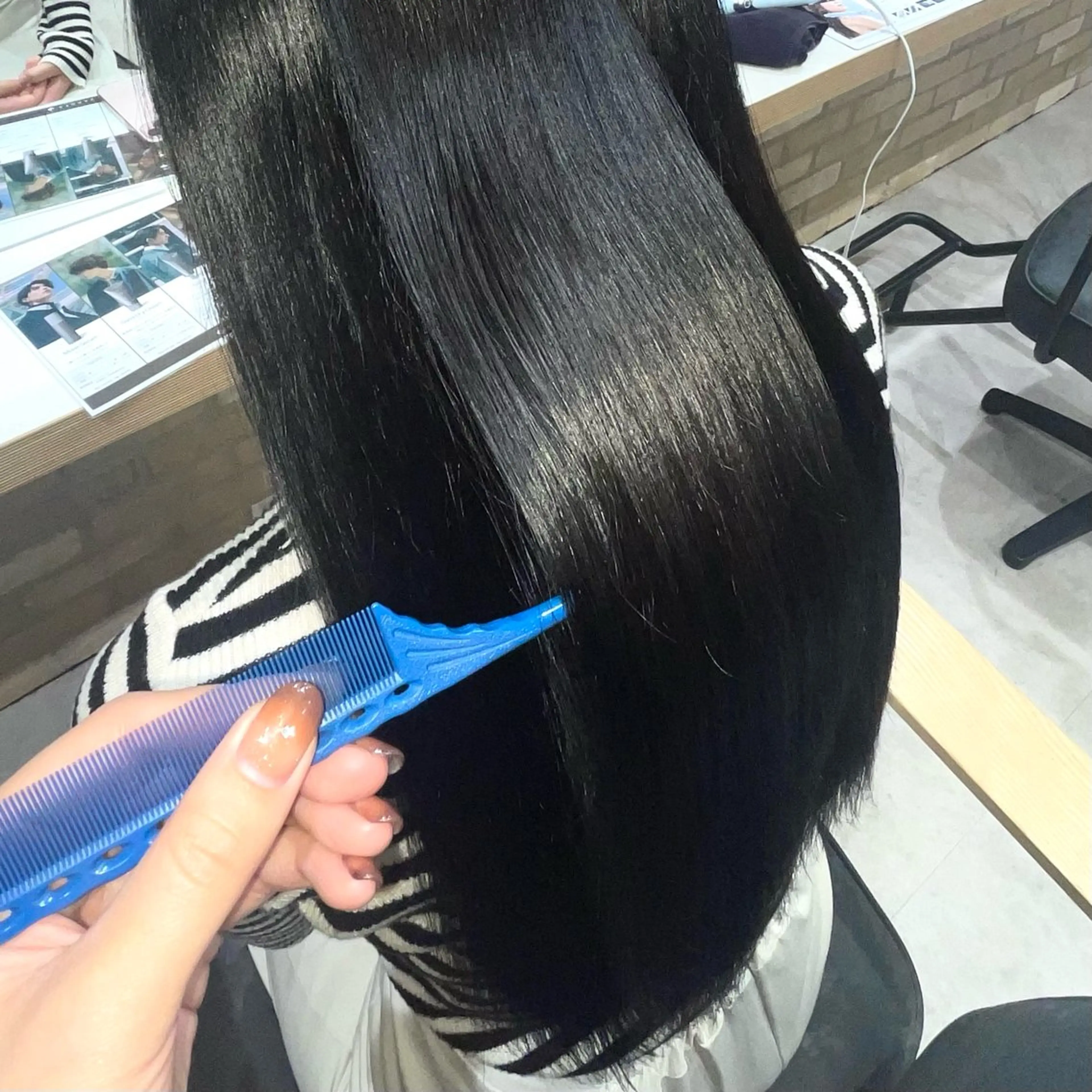 縮毛矯正 縮毛 酸性ストレート /ayumu☆のヘアスタイル