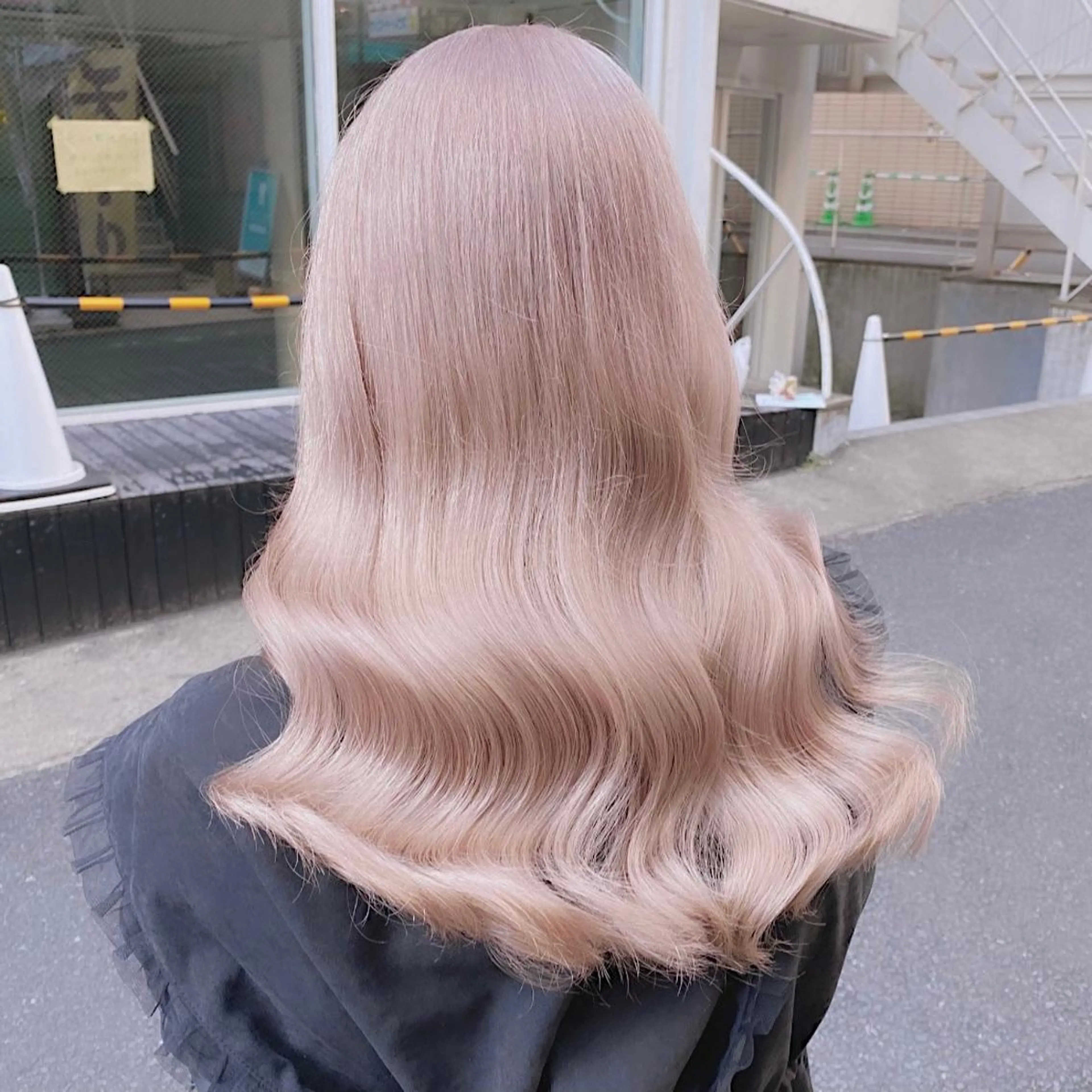 ロング カラー ヘアアレンジ メンズ キッズ マツエク・マツパ ハイトーン美容師 MASATOのヘアスタイル
