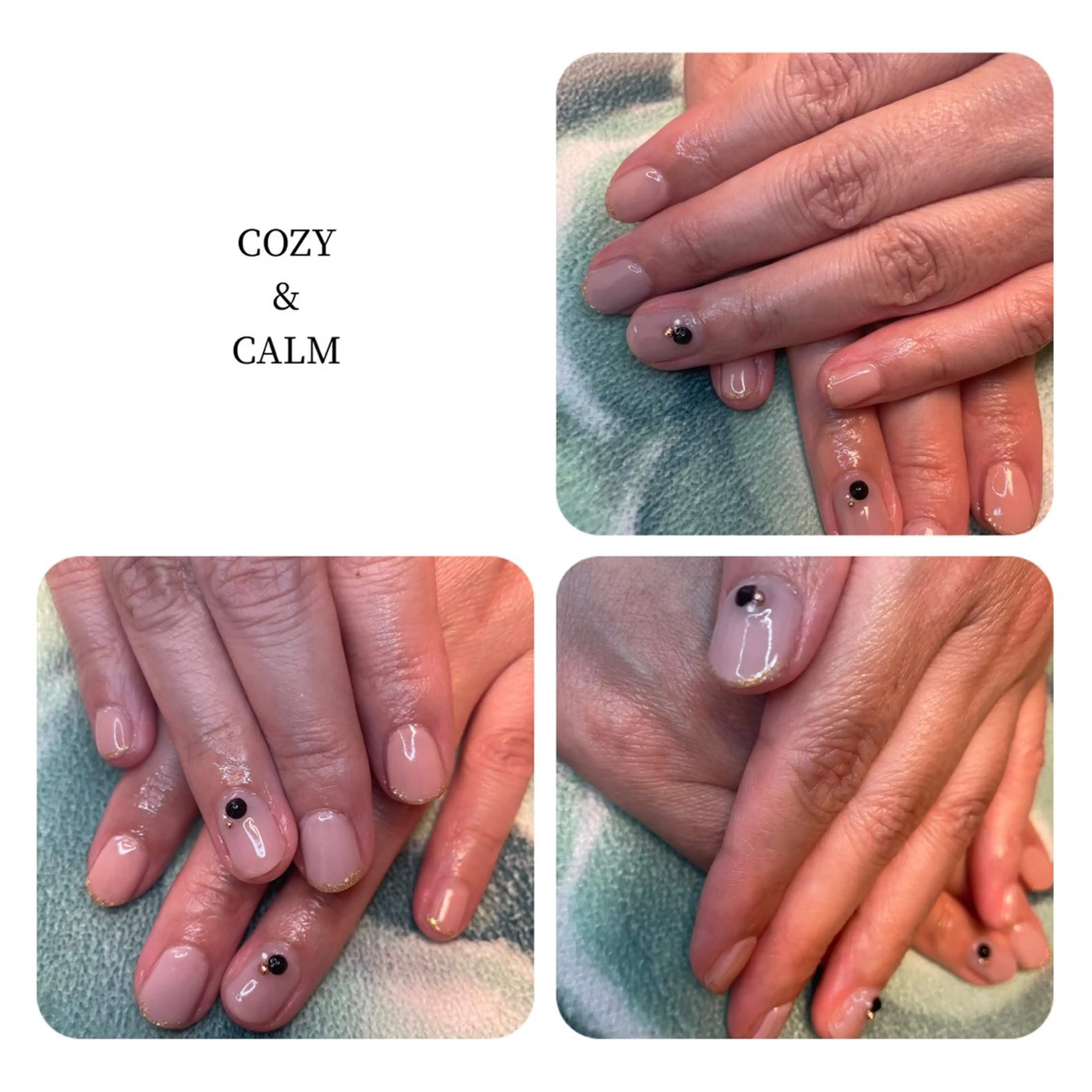 ネイル ジェルネイル ラメ(グリッター) オフィスネイル NAIL★M 真紀のネイルデザイン