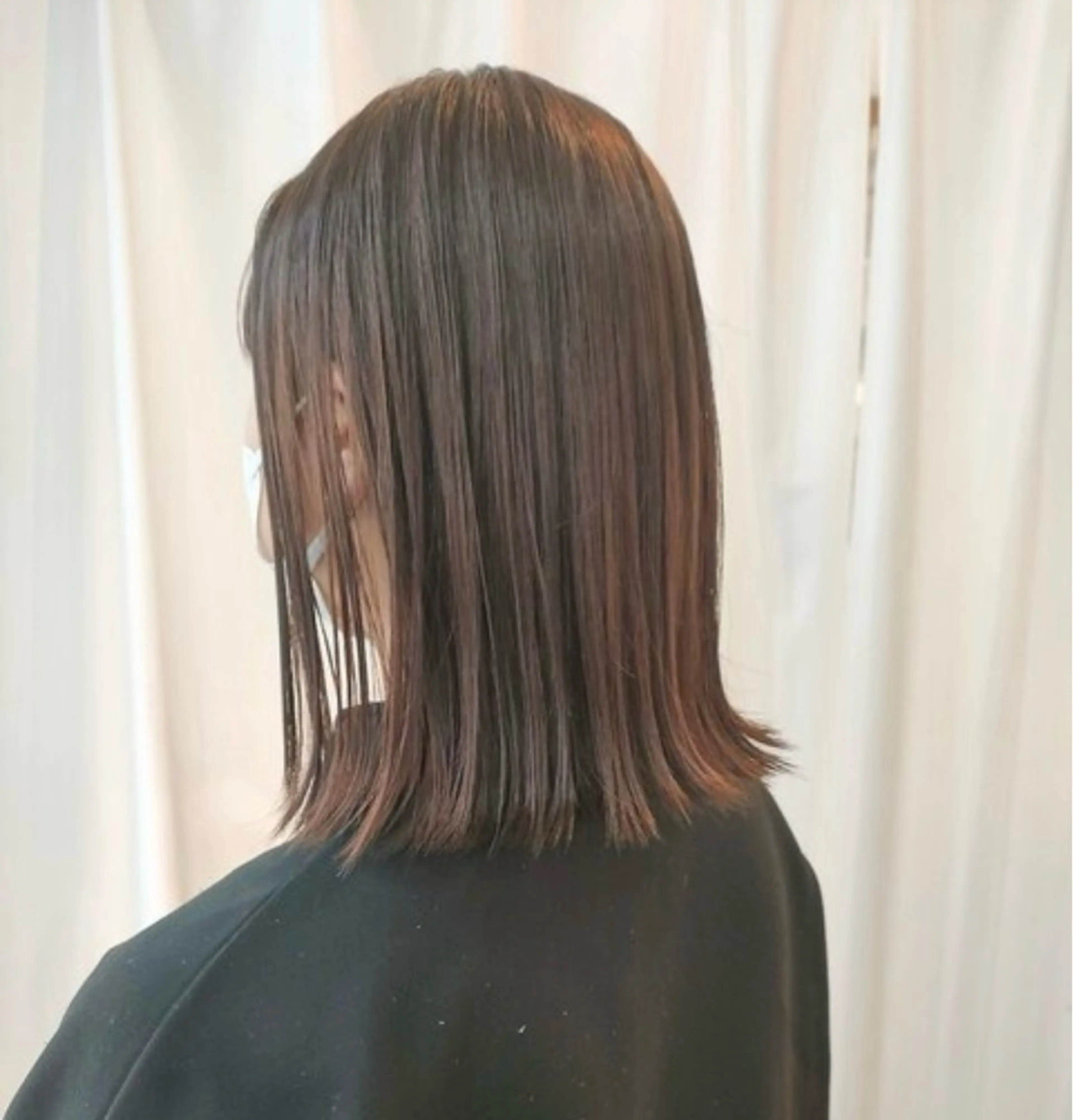 髪質改善カラーの写真