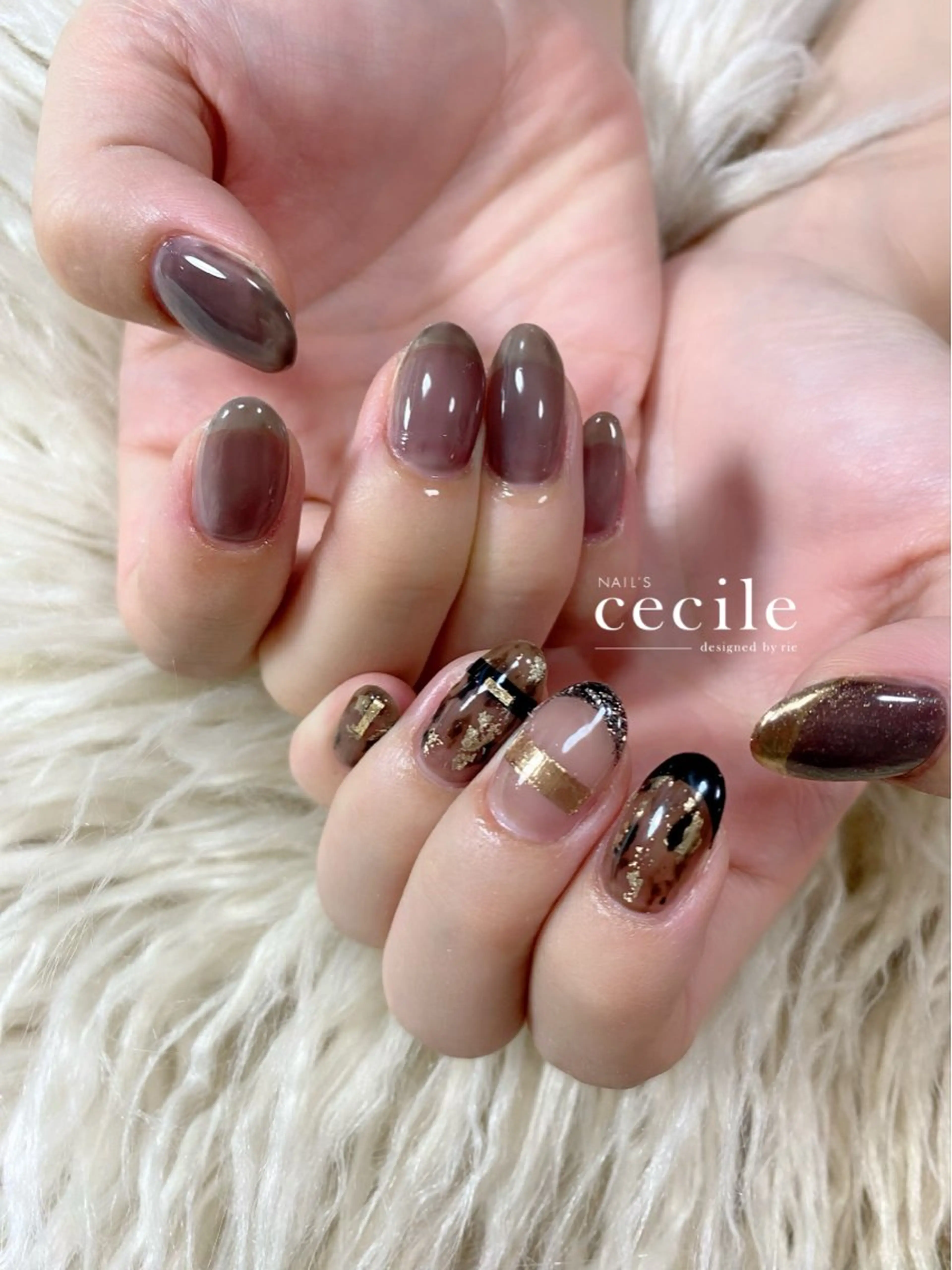 ネイル ハンドネイル Cecile Rieのネイルデザイン