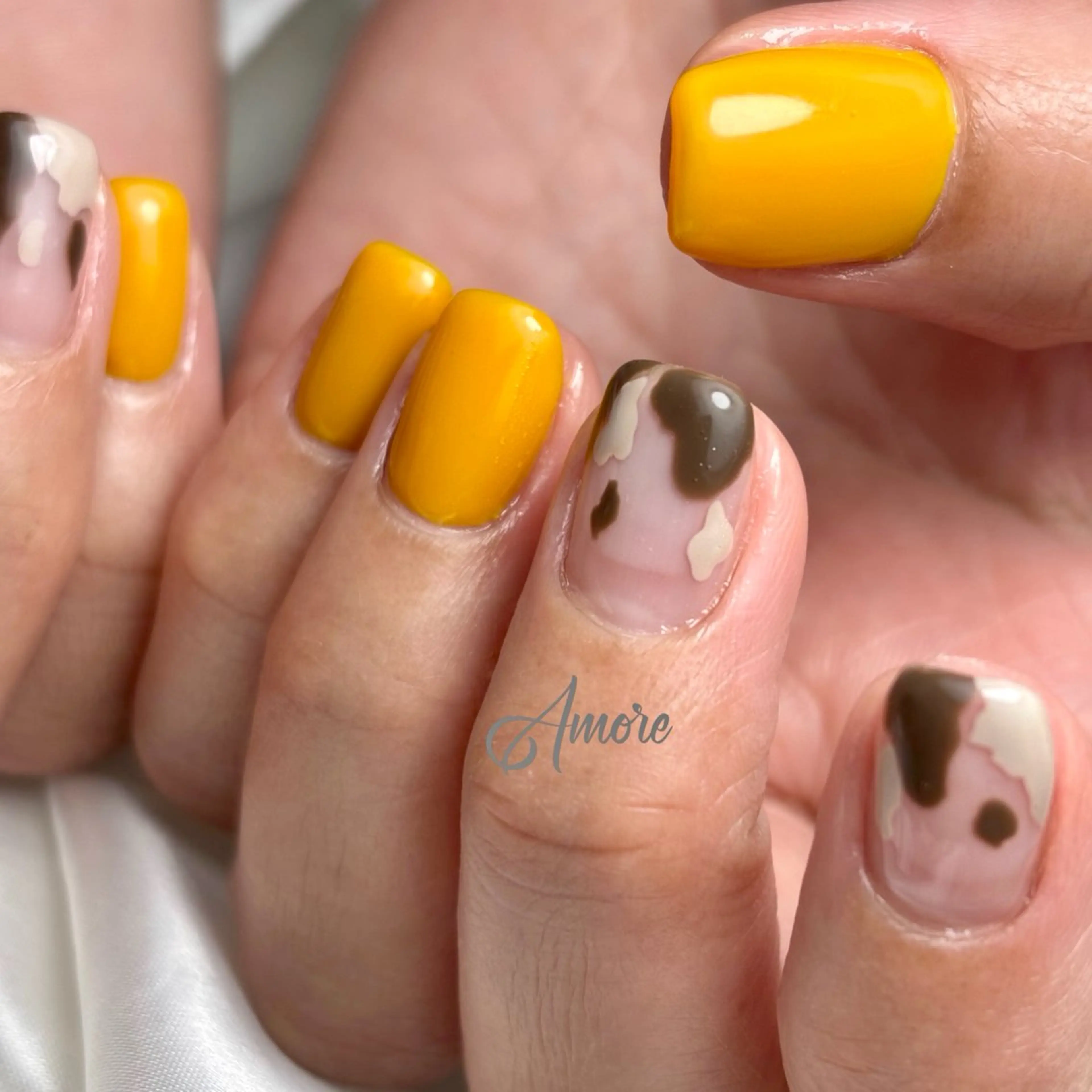 ネイル ジェルネイル キラキラネイル 韓国ネイル マグネットネイル パラジェル You kyehwaのネイルデザイン