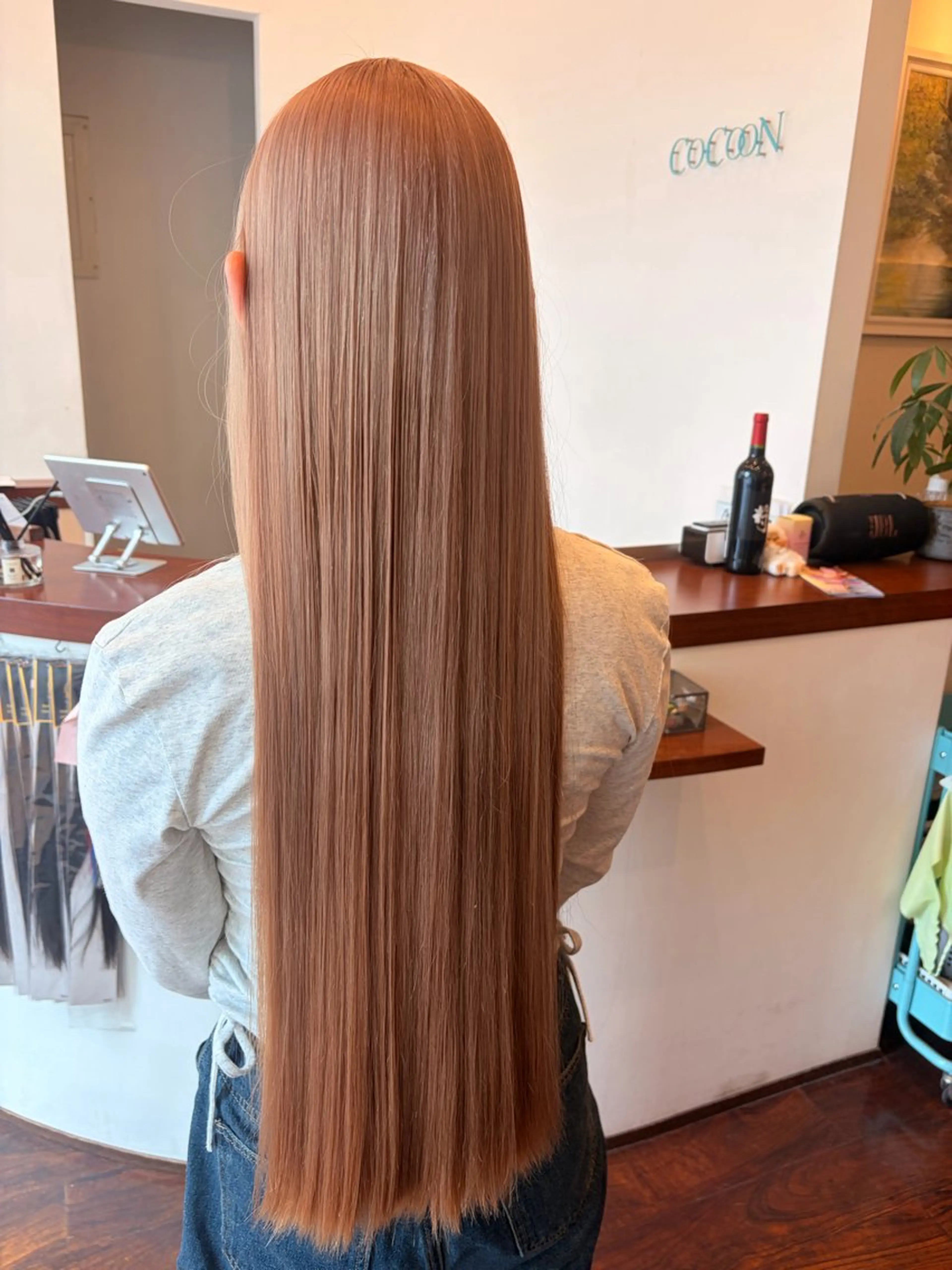 カラー ベージュカラー ミルクティーベージュ ヘアカラー CoCooN nanamiのその他イメージ