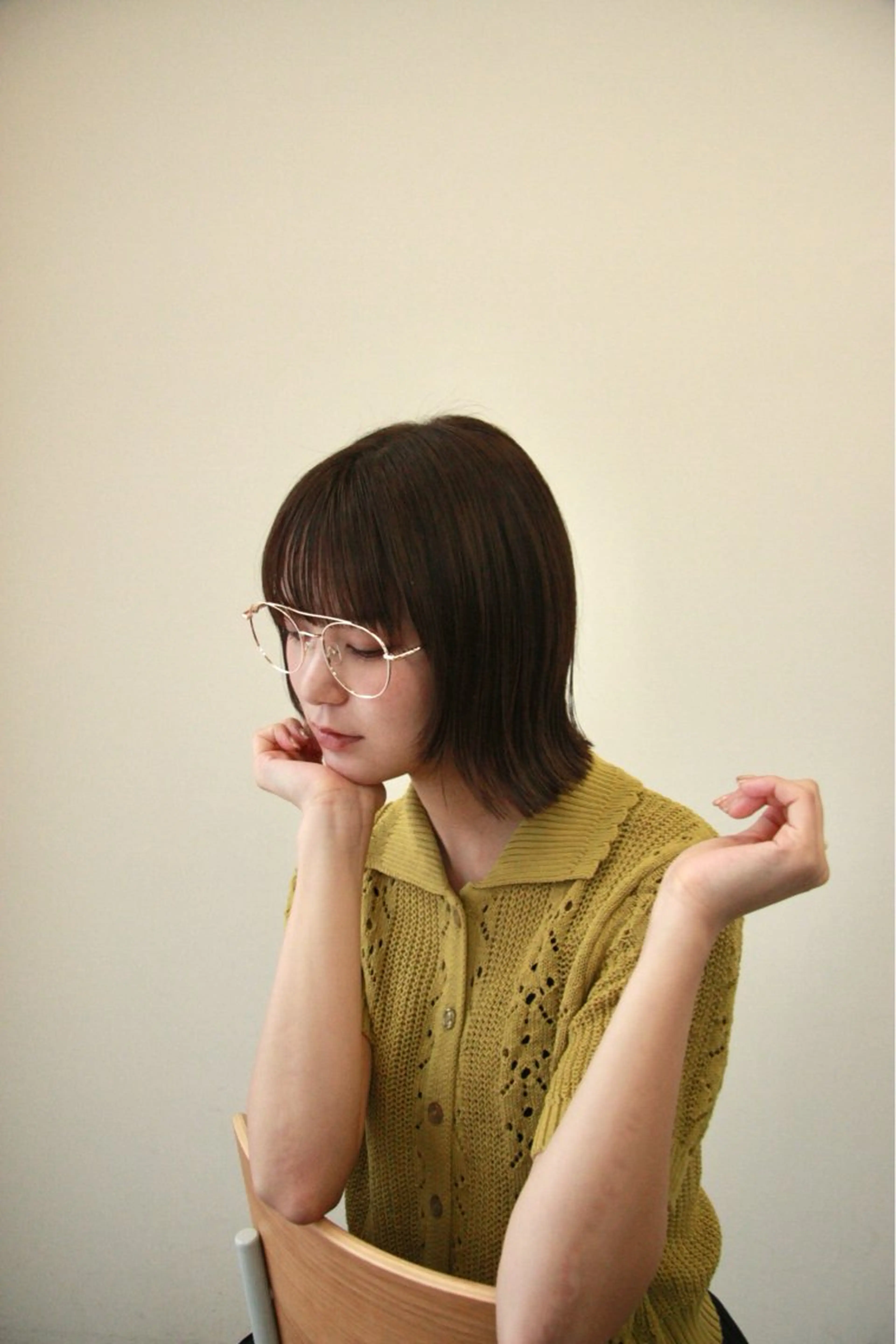 ミディアム ボブ 外ハネヘア Koya ショート/ボブのヘアスタイル