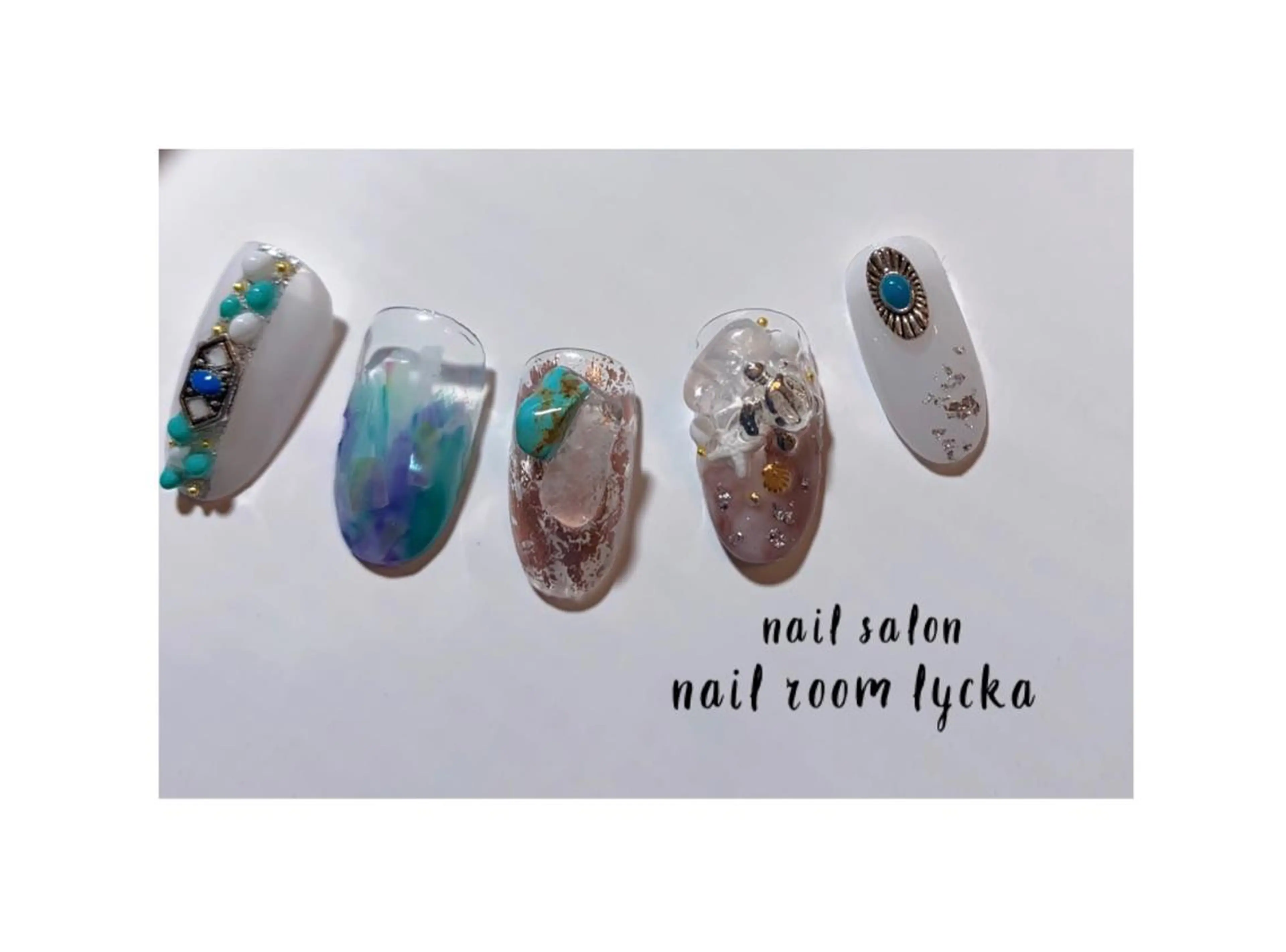 ネイル ﾈｲﾙﾙｰﾑﾘｯｶ 𝐦𝐚𝐲𝐮のネイルデザイン