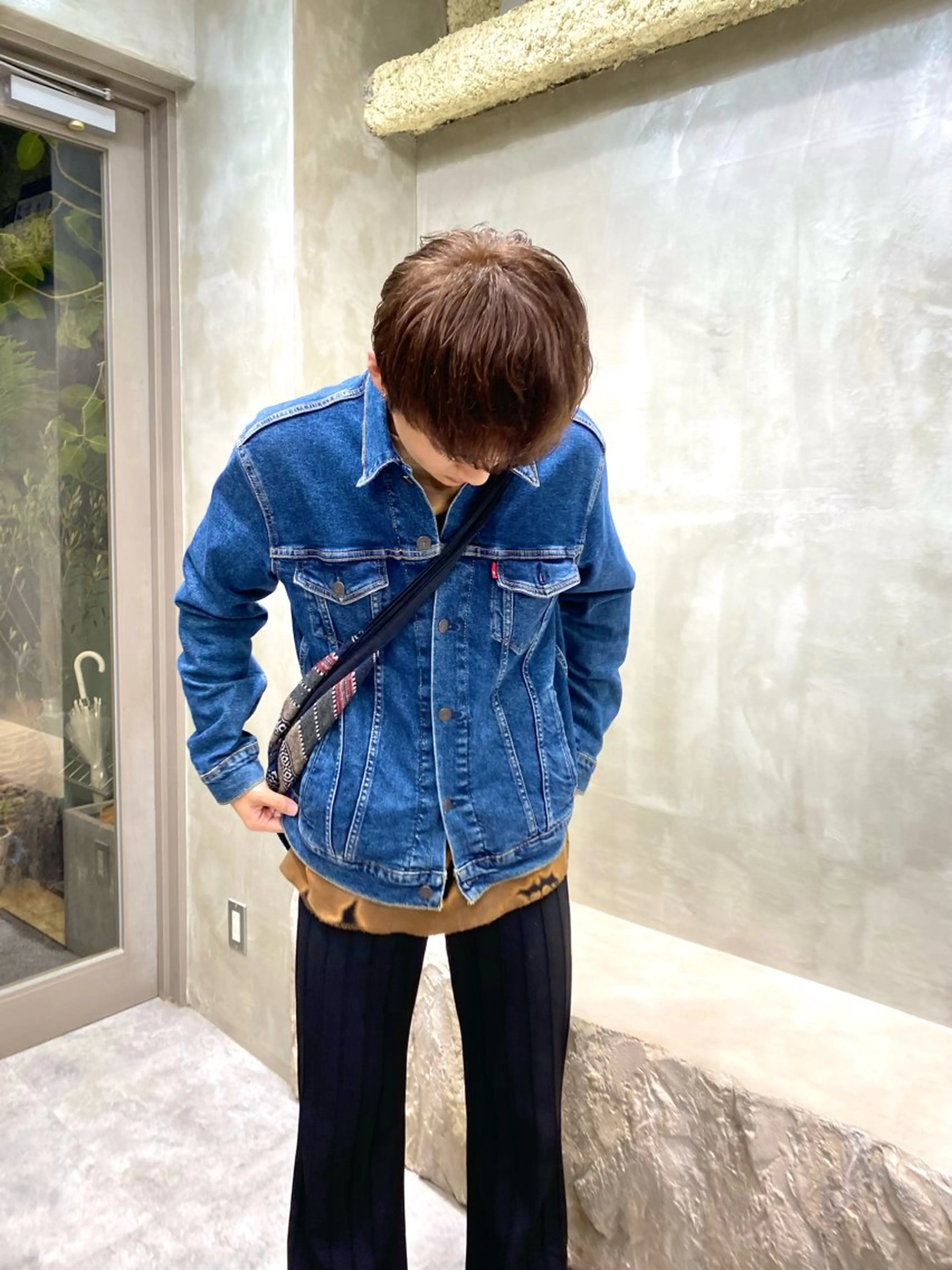 カラー メンズ ブラウンカラー クリスマス 🍈yurina 福岡/パーマ🍈のヘアスタイル