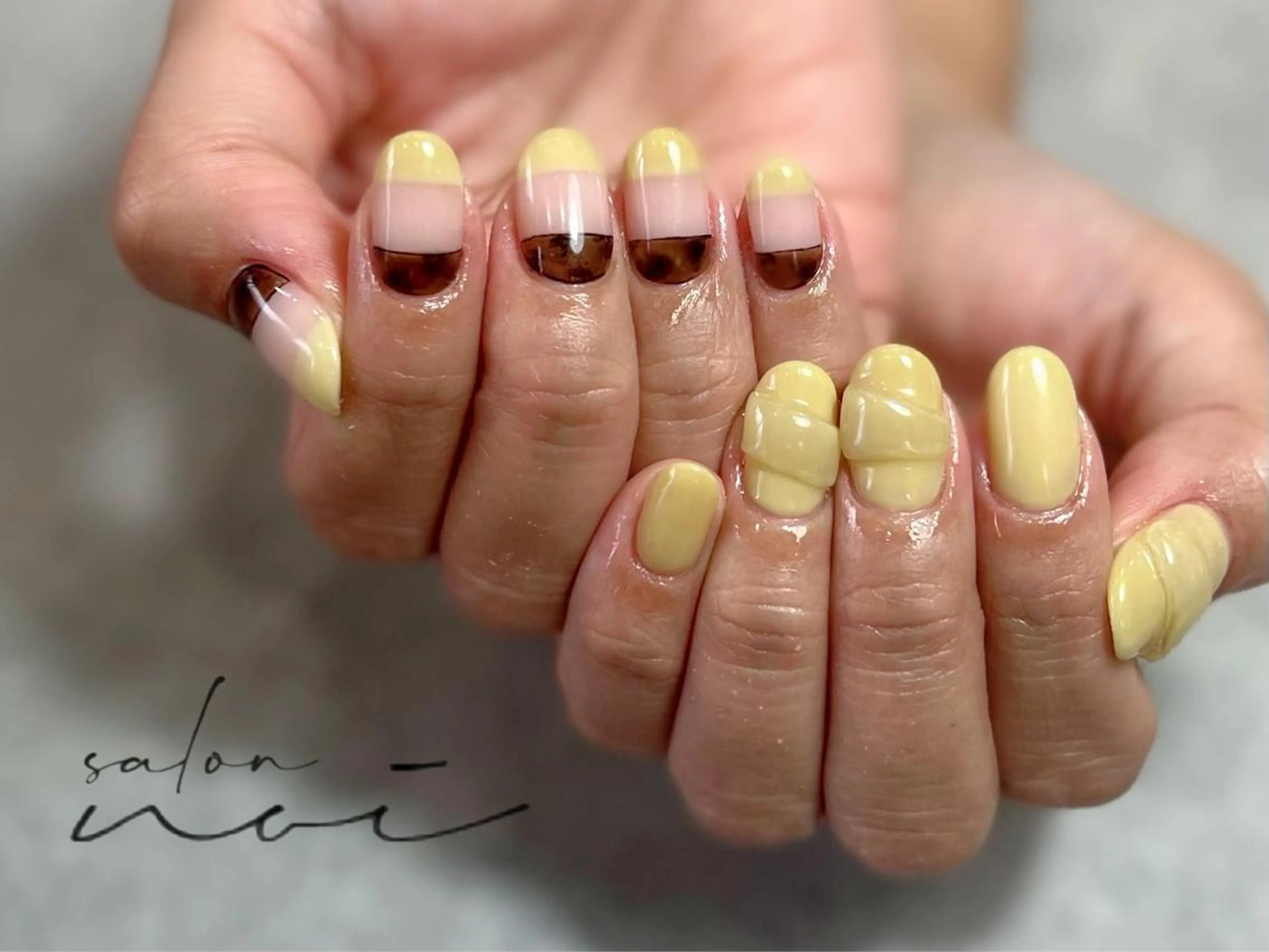 ネイル ハンドネイル salon noiのネイルデザイン