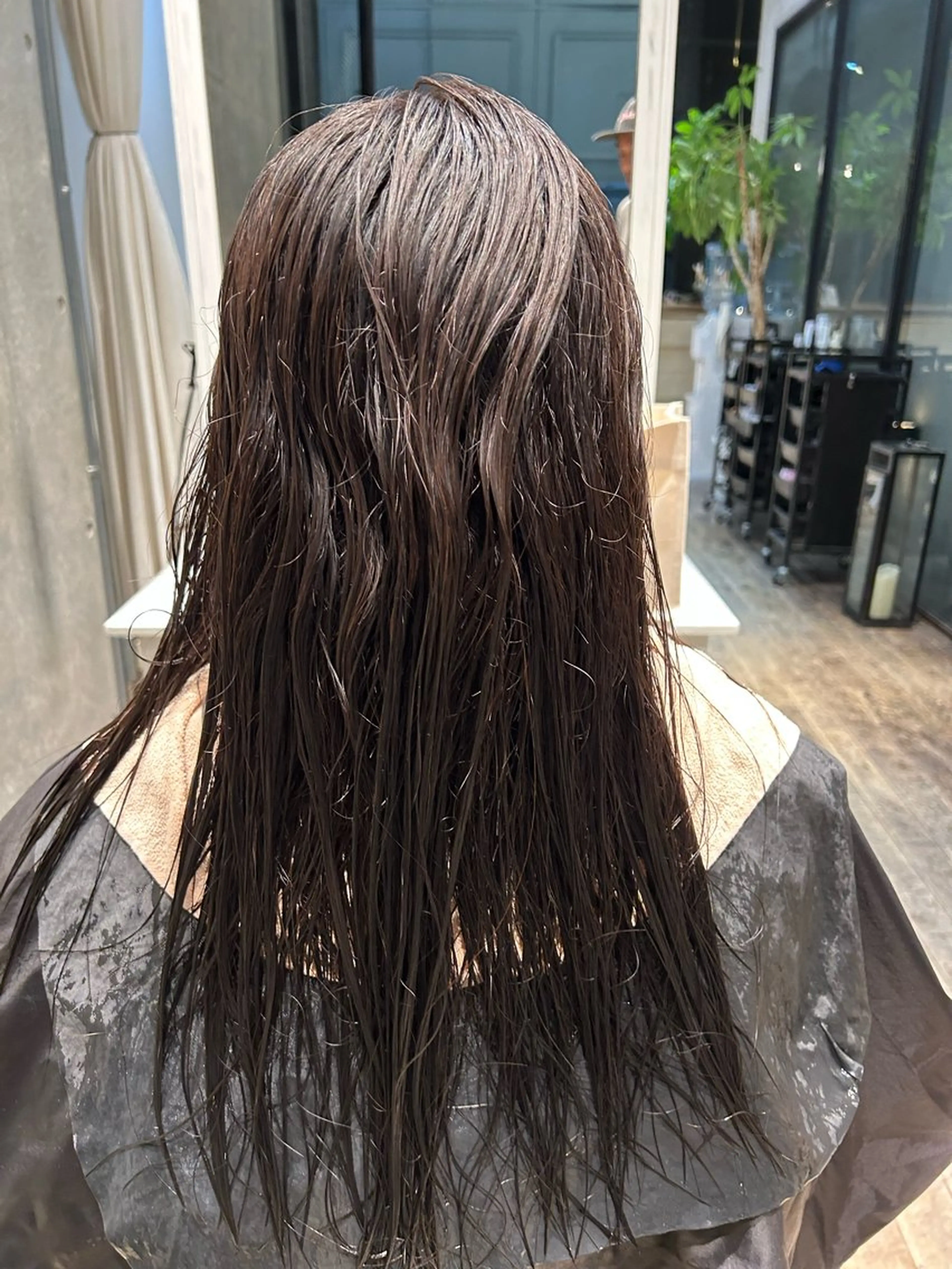 ロング 縮毛矯正 縮毛矯正 今野 惺虎のヘアスタイル