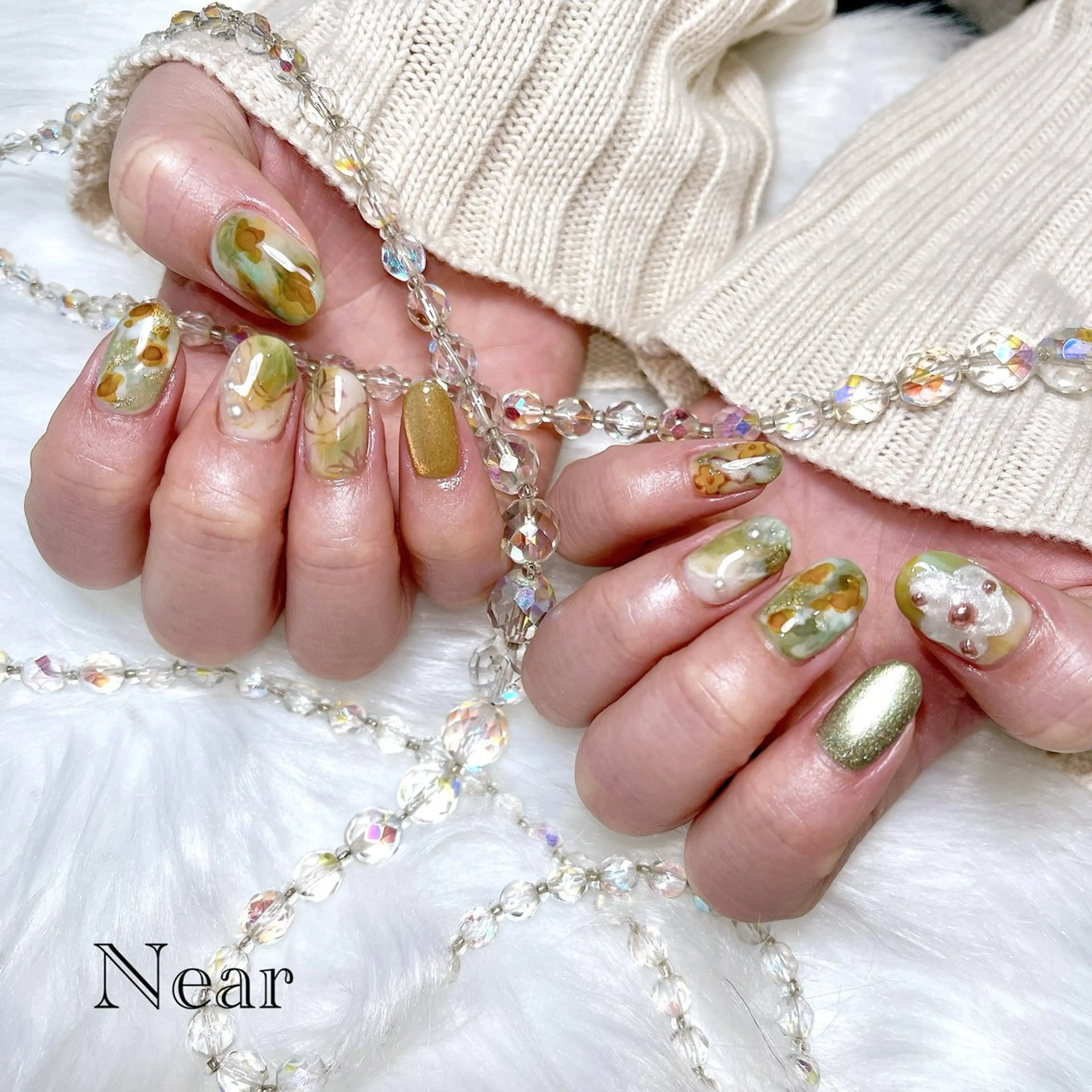 ネイル ハンドネイル Nailsalon Nearのネイルデザイン