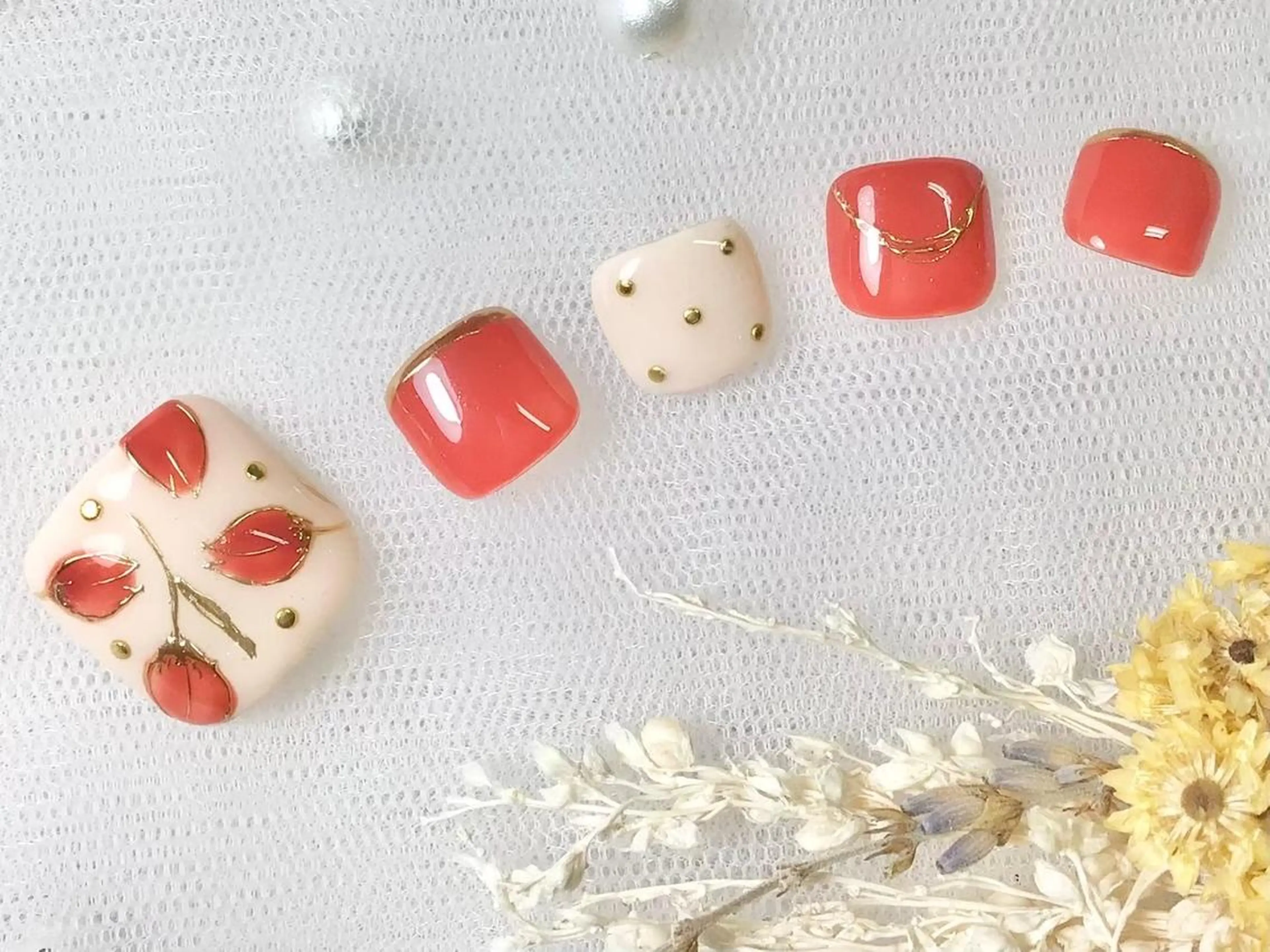 ネイル フットネイル miku ✼•nail •✼のネイルデザイン