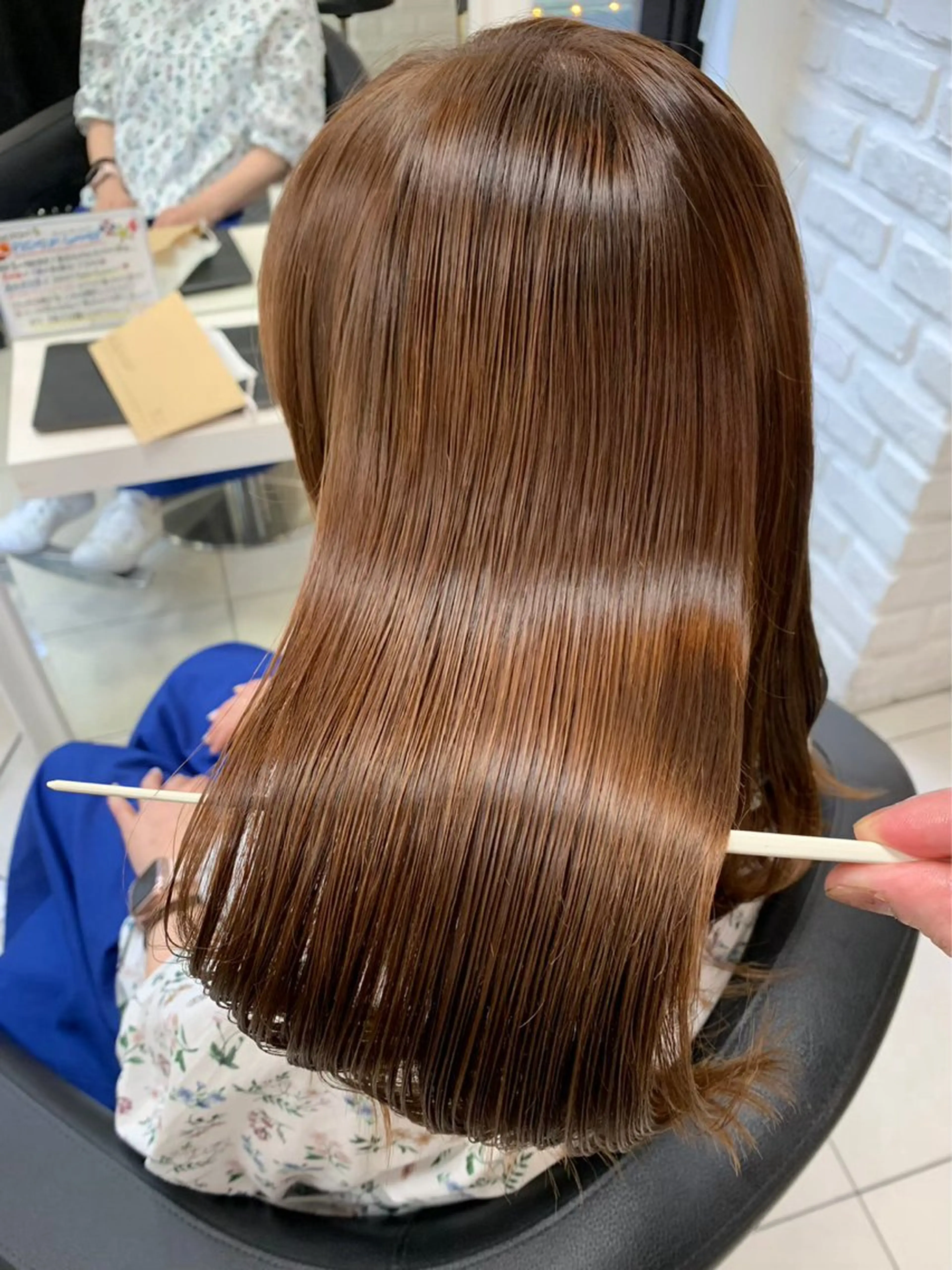 ロング カラー パーマ カット トリートメント 縮毛矯正指名No.1 艶カラー/SHIMAのヘアスタイル