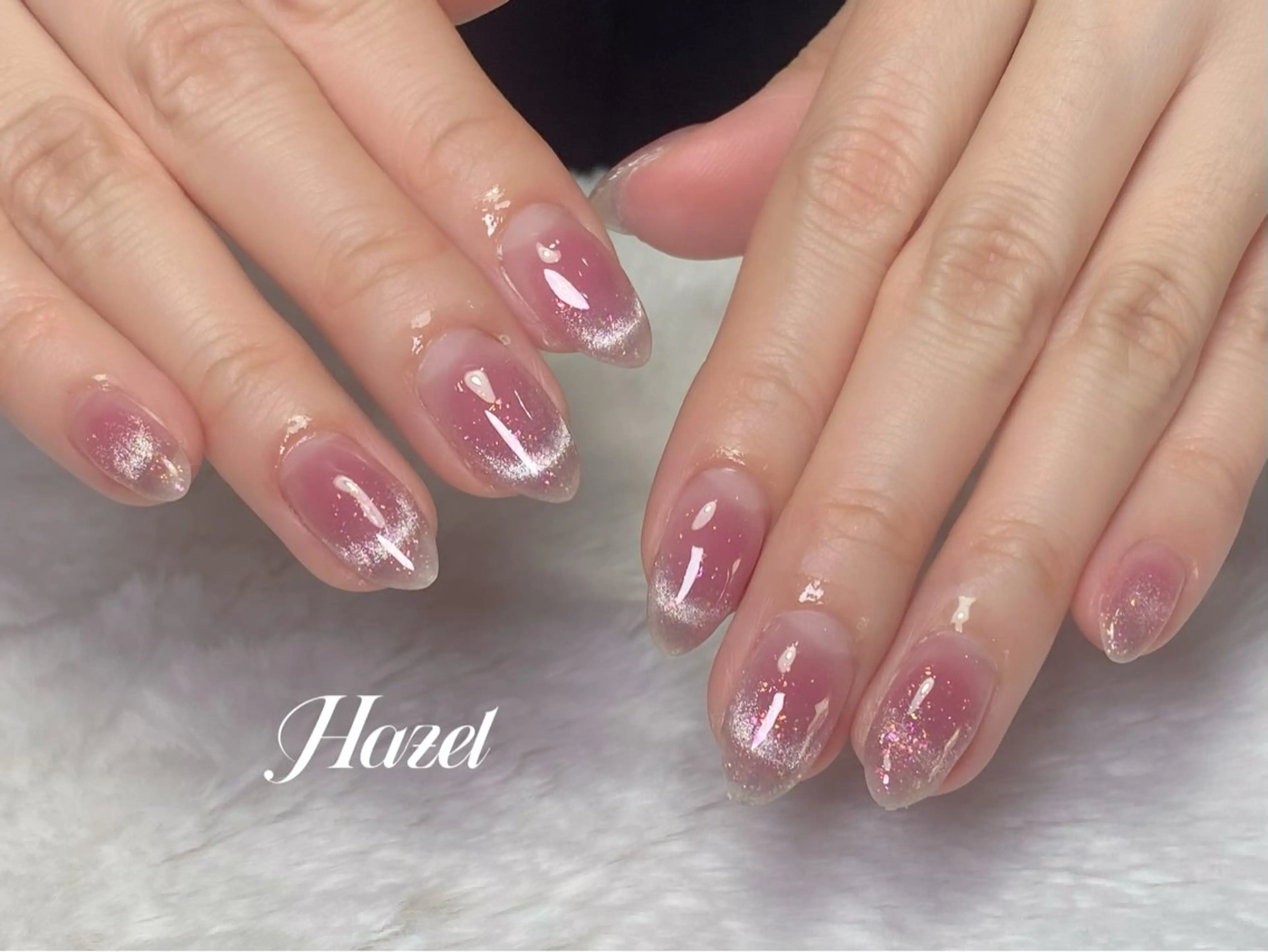 ネイル チークネイル ワンホンネイル ♡Hazel 吉祥寺♡のネイルデザイン