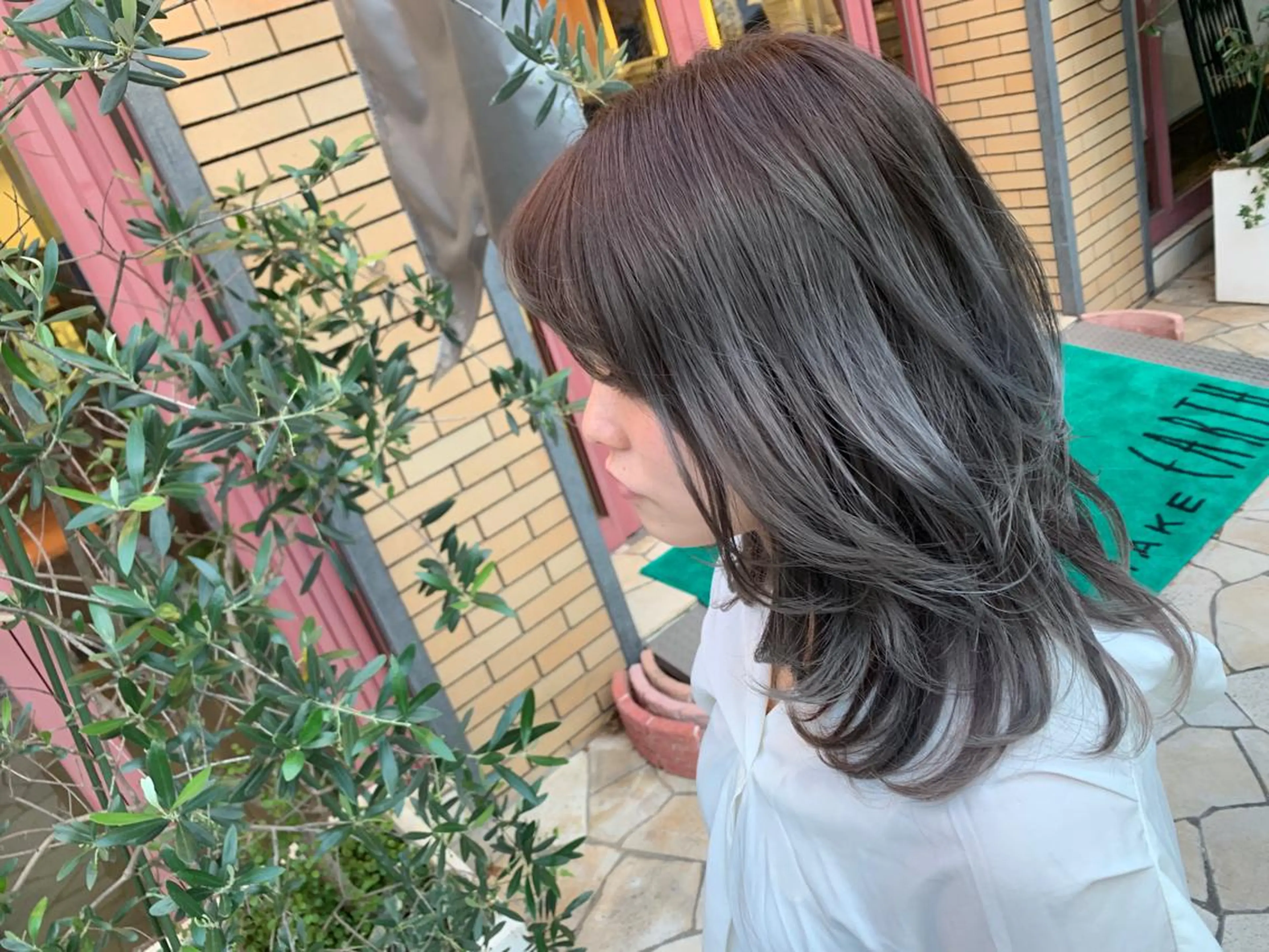 ミディアム ヘアアレンジ 今村 愛美のヘアスタイル