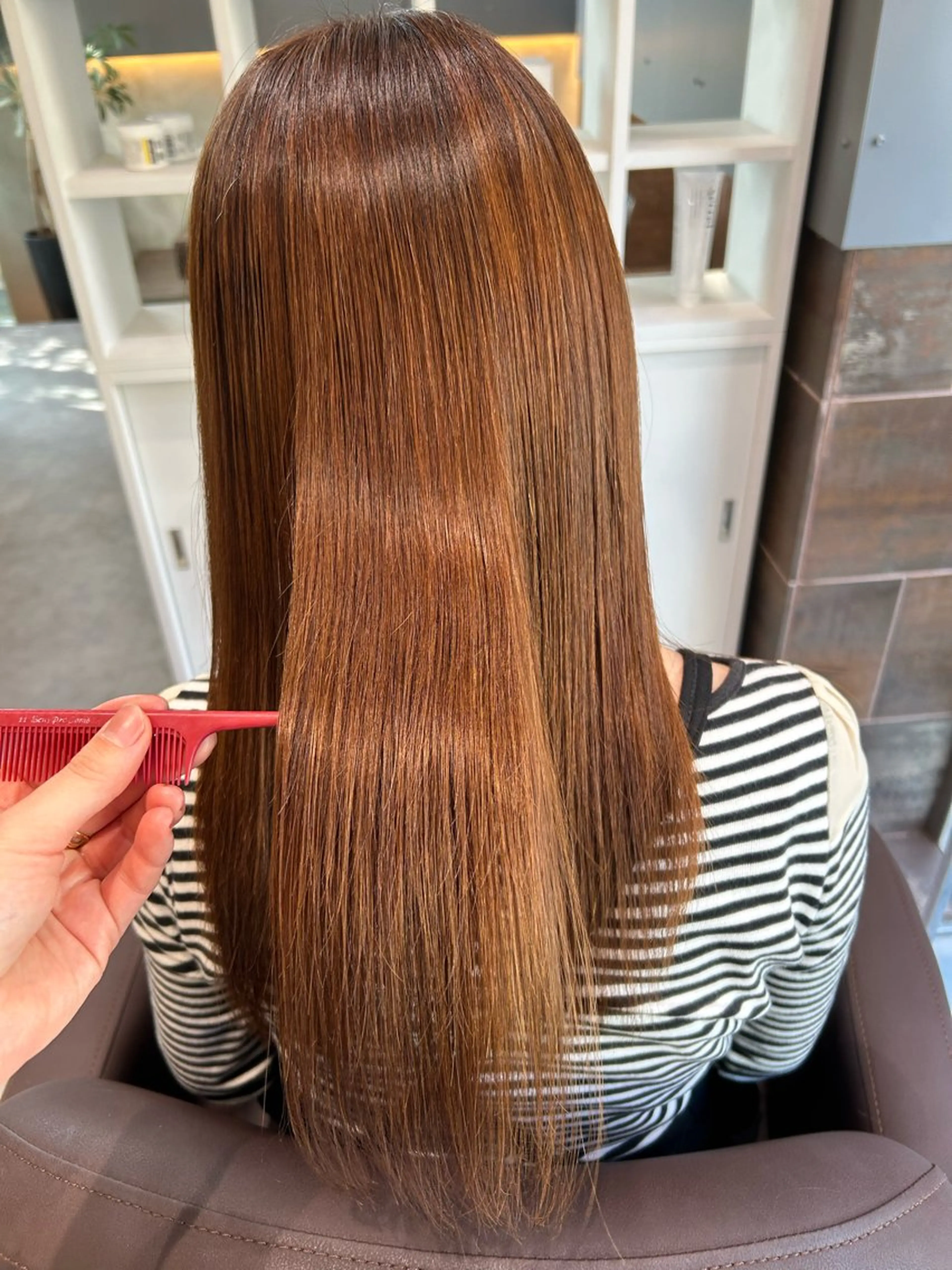 ロング 荻野 未来のヘアスタイル