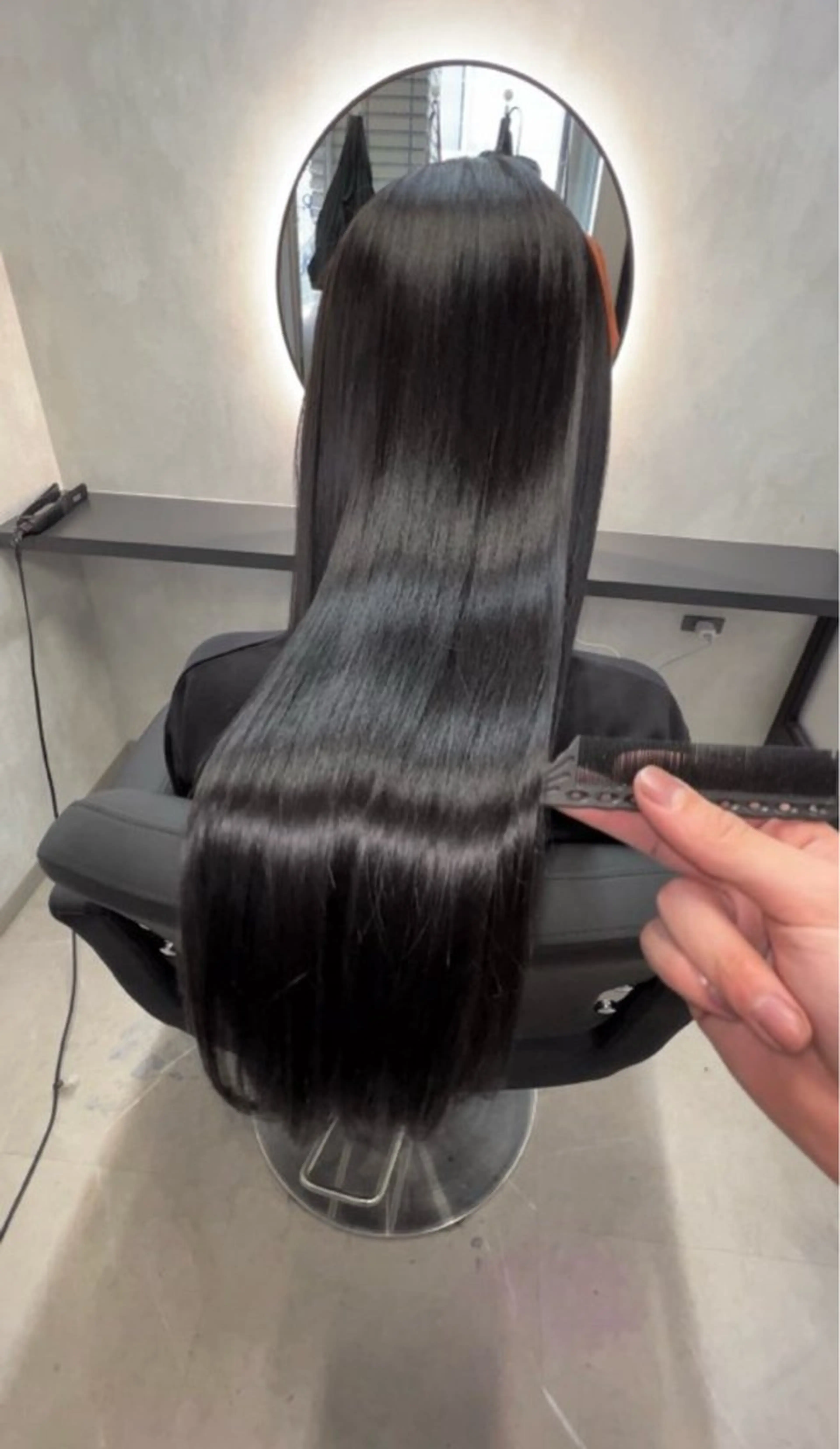 カット＋縮毛矯正＋プチトリートメントの写真