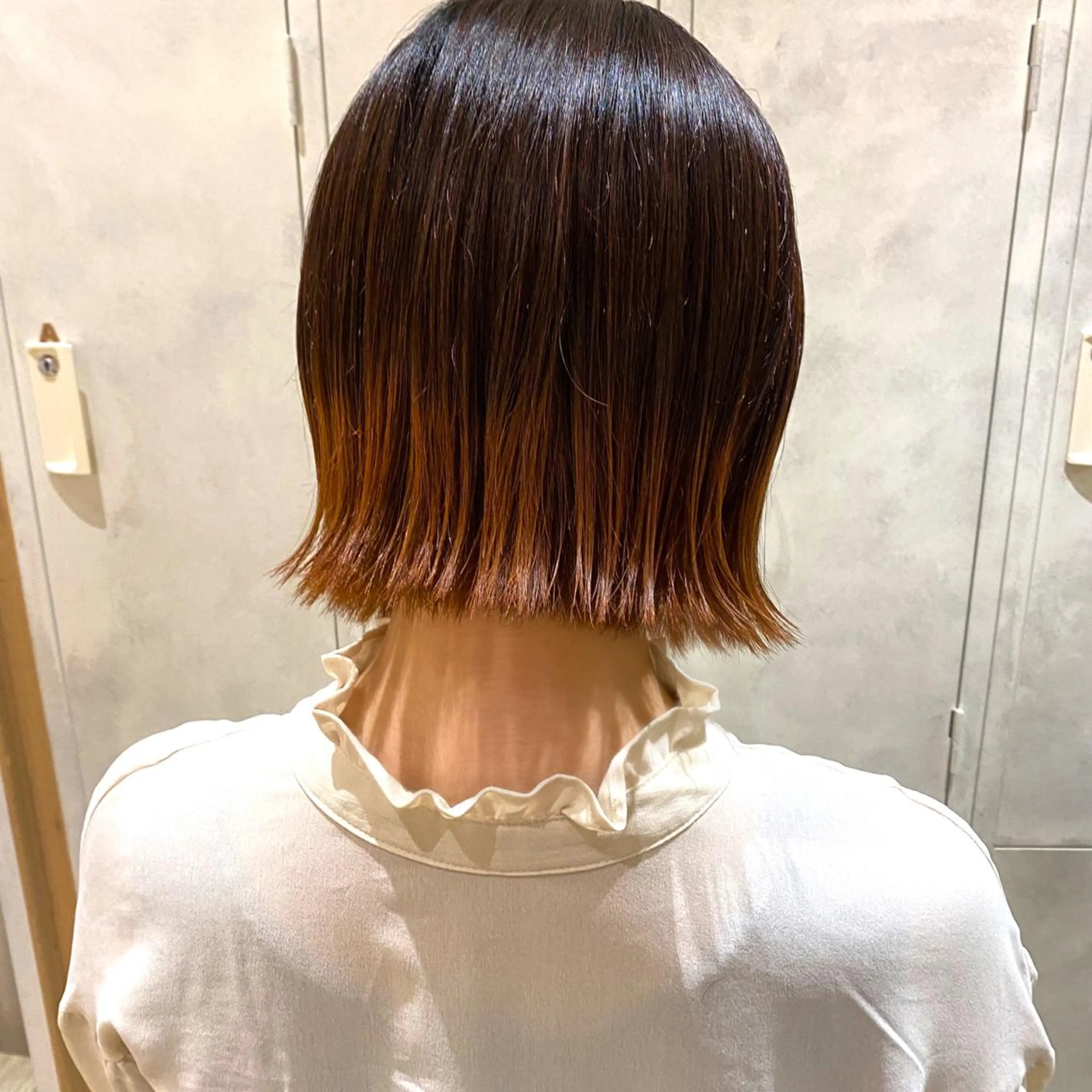 ショート カット ヘアカラー レイヤーカット 🇰🇷SAYAのヘアスタイル