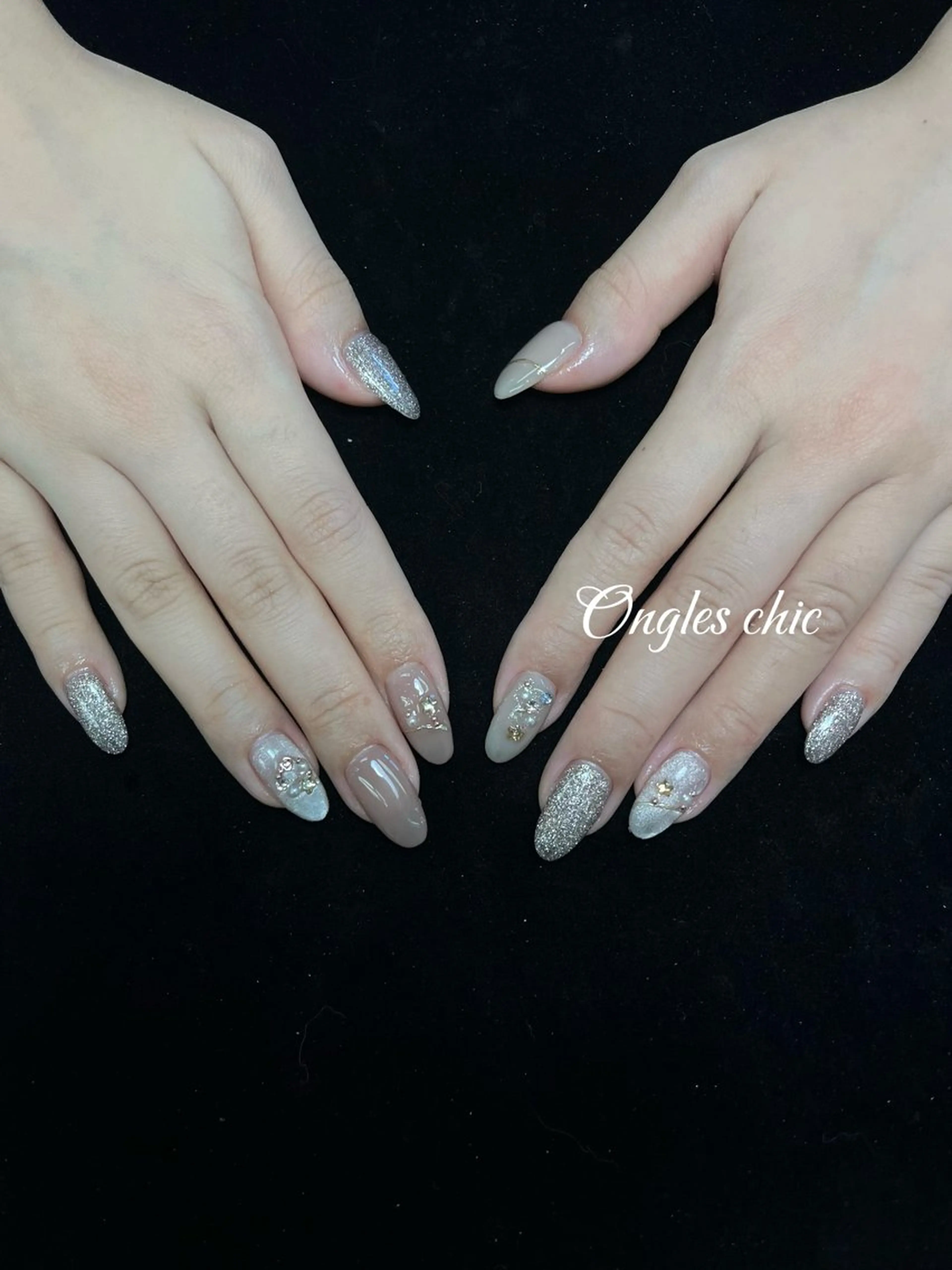 ネイル ハンドネイル ハンドケア ongles chicのネイルデザイン