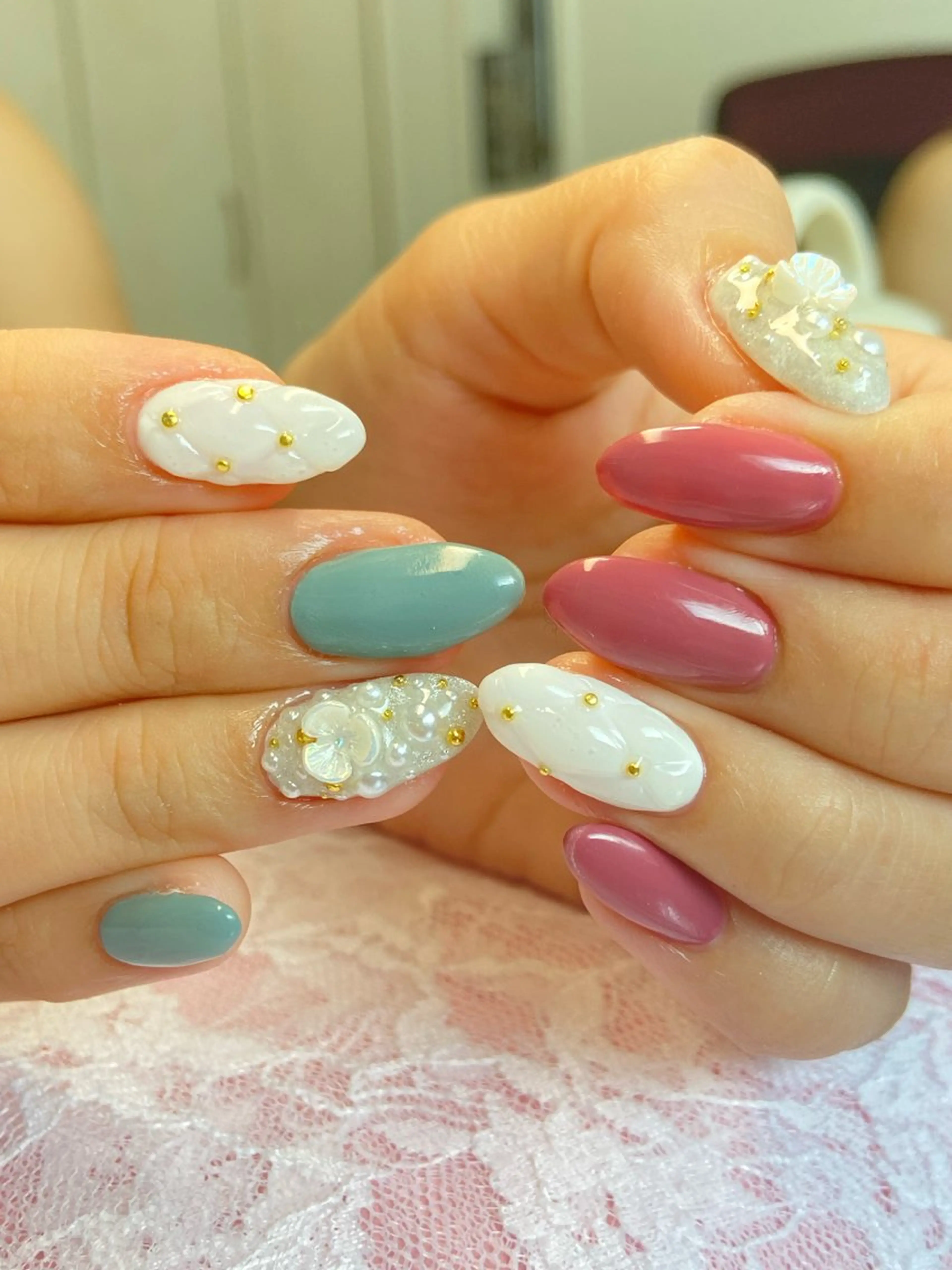 ネイル HandSnail 座間自宅ネイルサロンのネイルデザイン