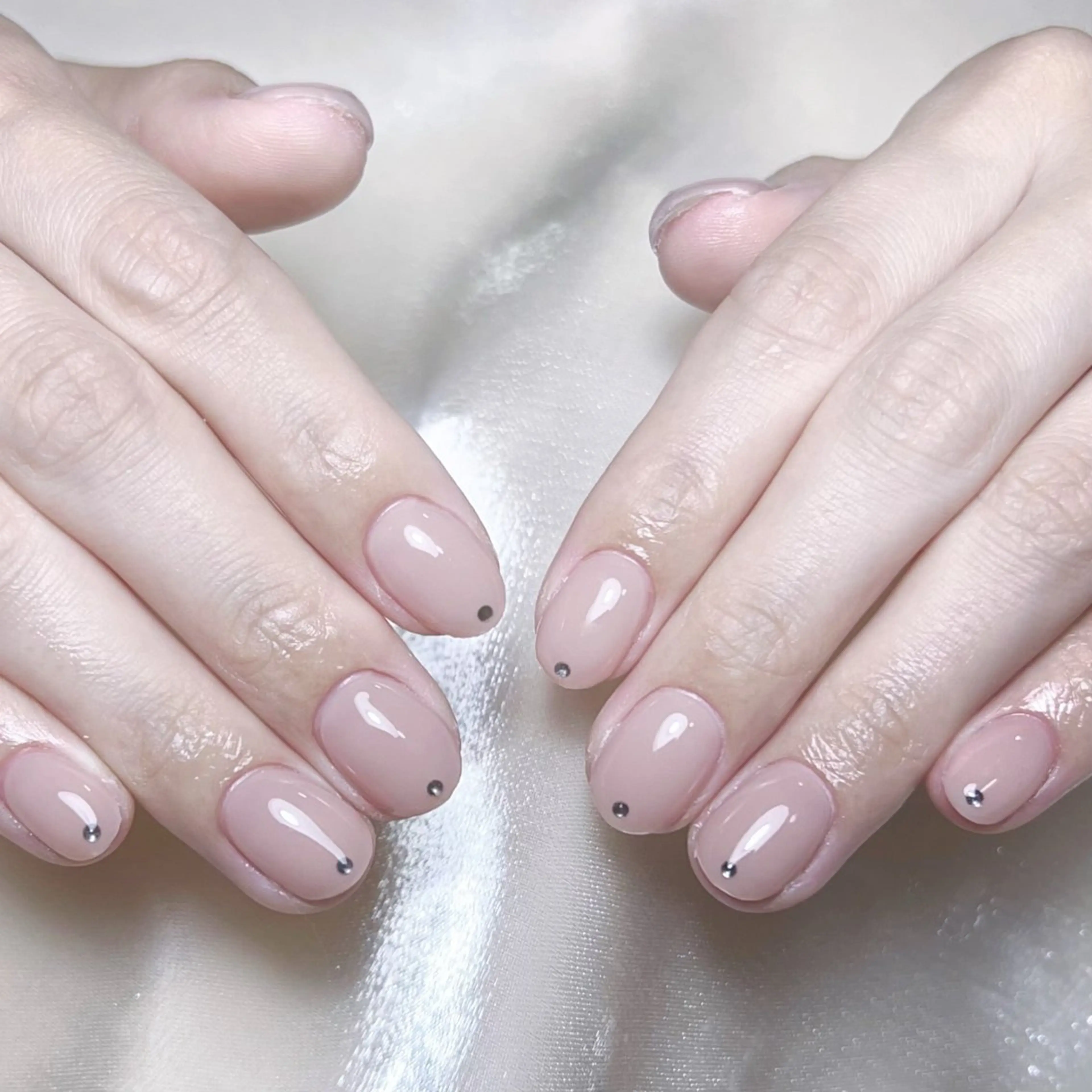 ネイル ストーンネイル ハンドネイル NAILサロン 木にいるのネイルデザイン
