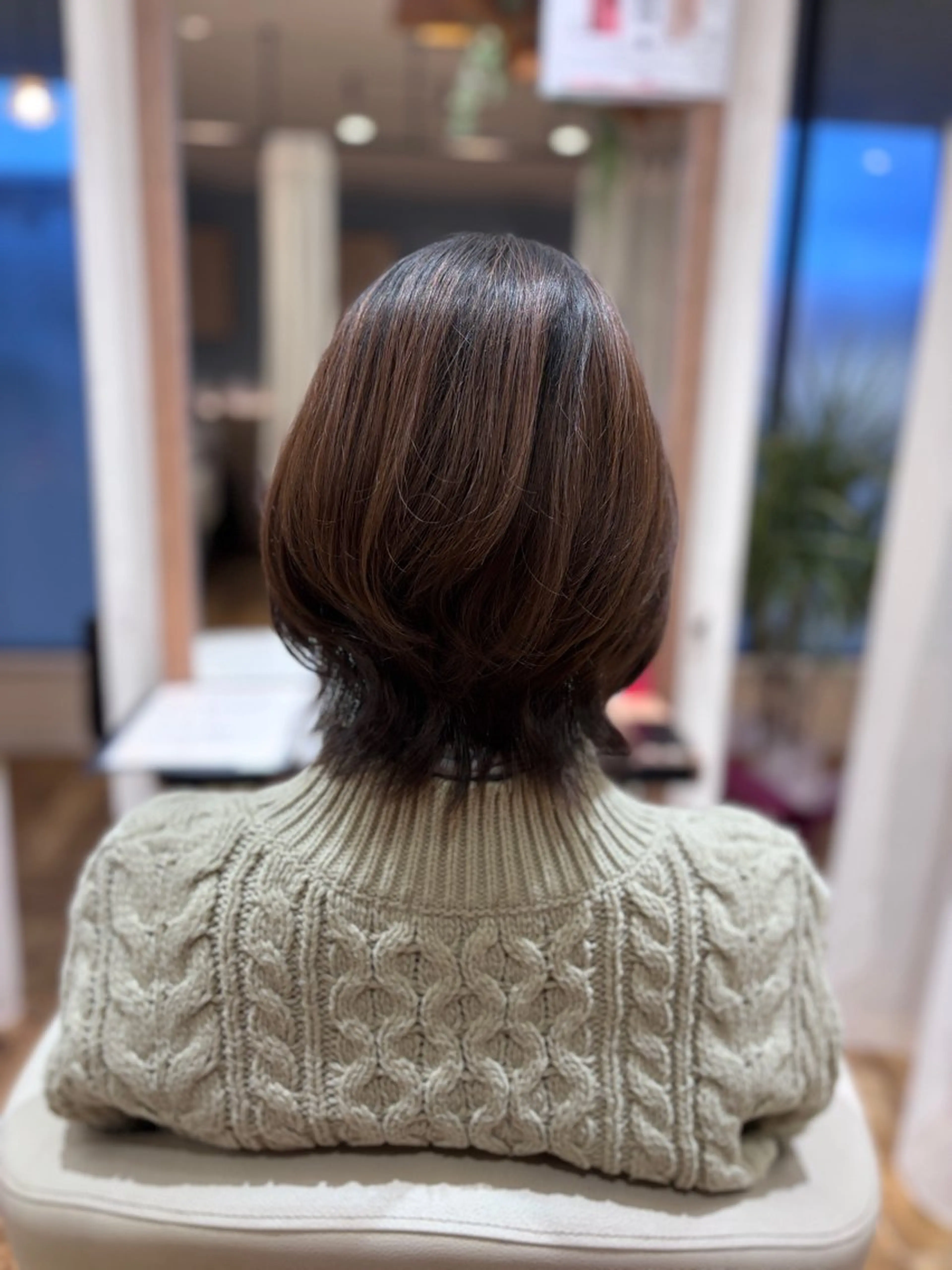 ミディアム カット ase.糸島店 MAIのヘアスタイル