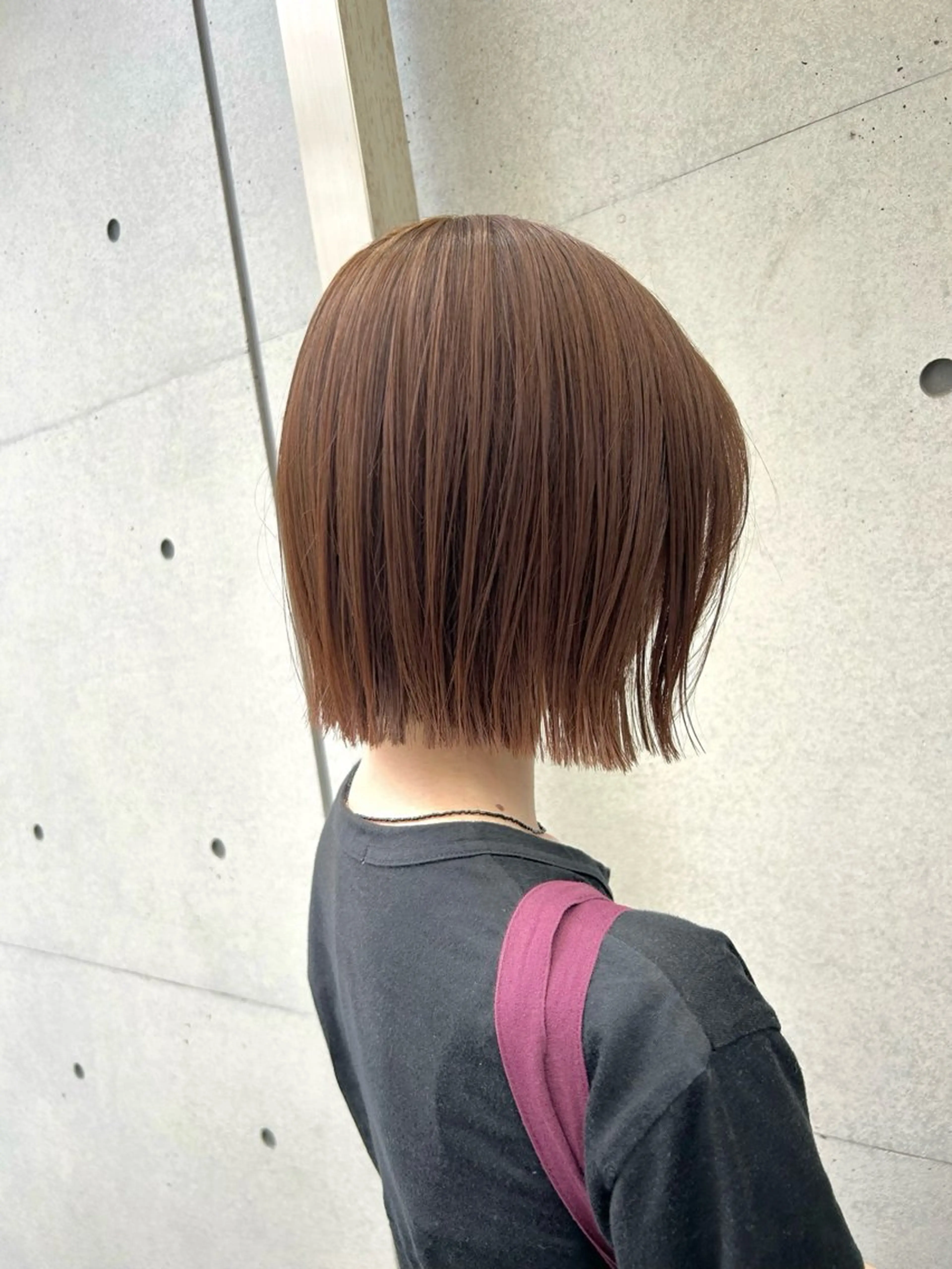 ショート 外ハネヘア カット ヘアカラー トリートメント 髪質改善/艶カラー /レイヤーカット💛のヘアスタイル