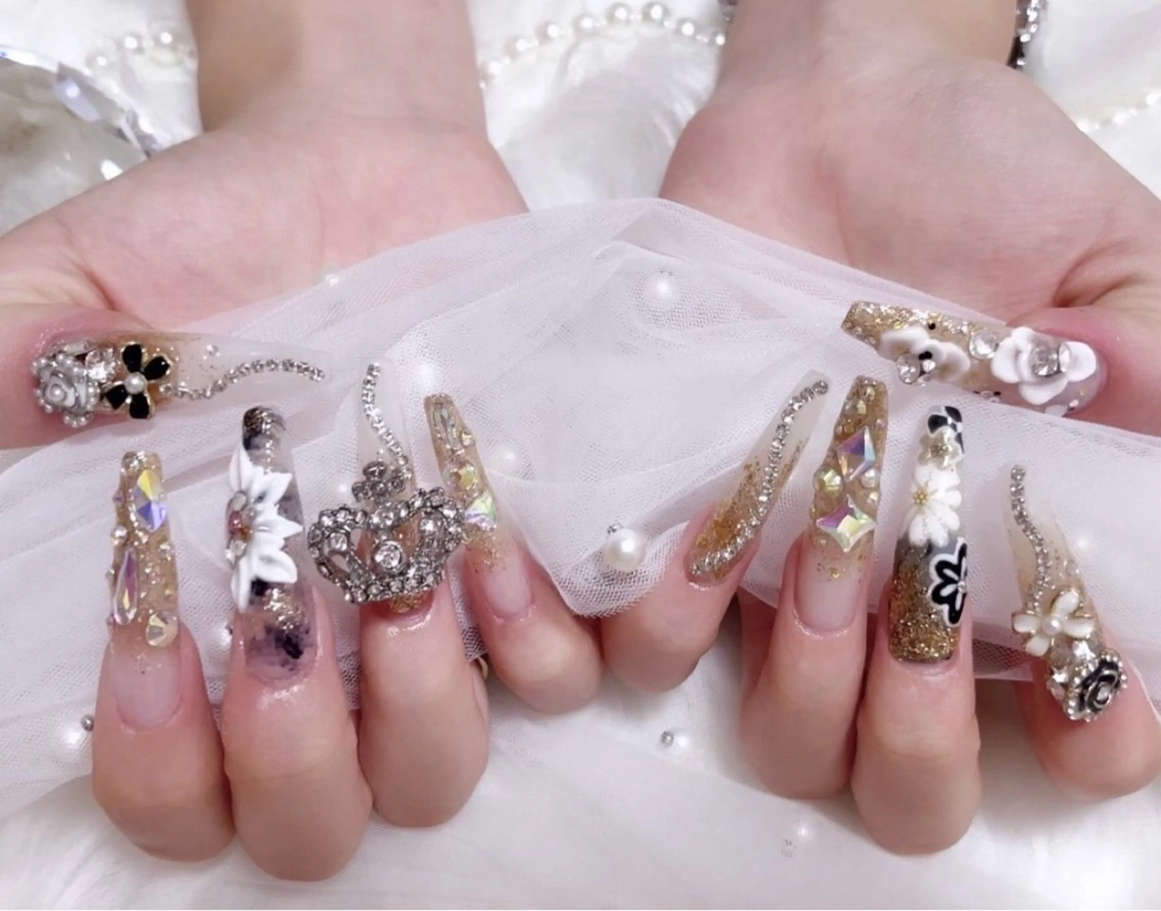 ネイル 成人式 Angel tailのネイルデザイン
