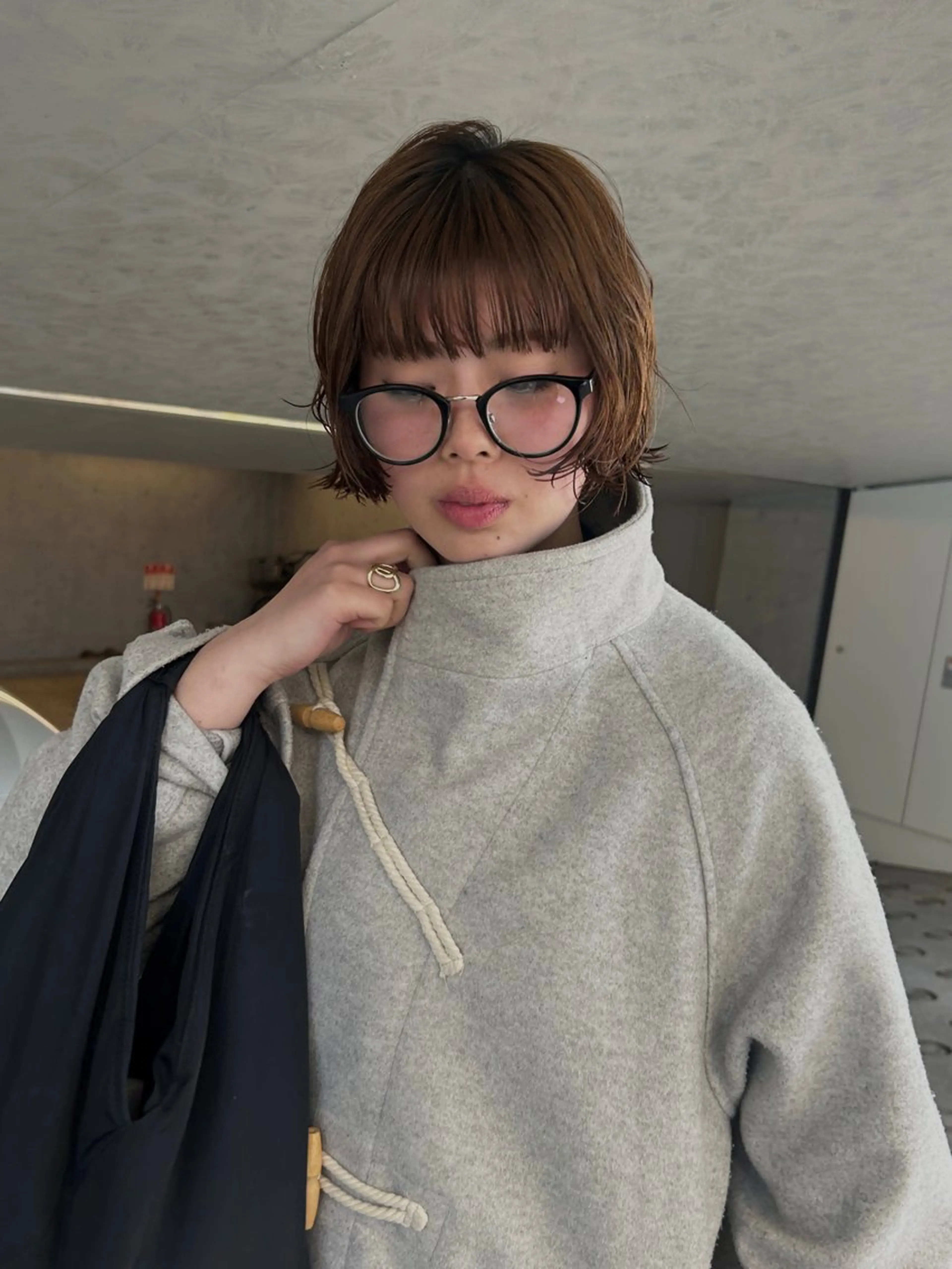 ショート パーマ カット パーマ niina suzukiのヘアスタイル