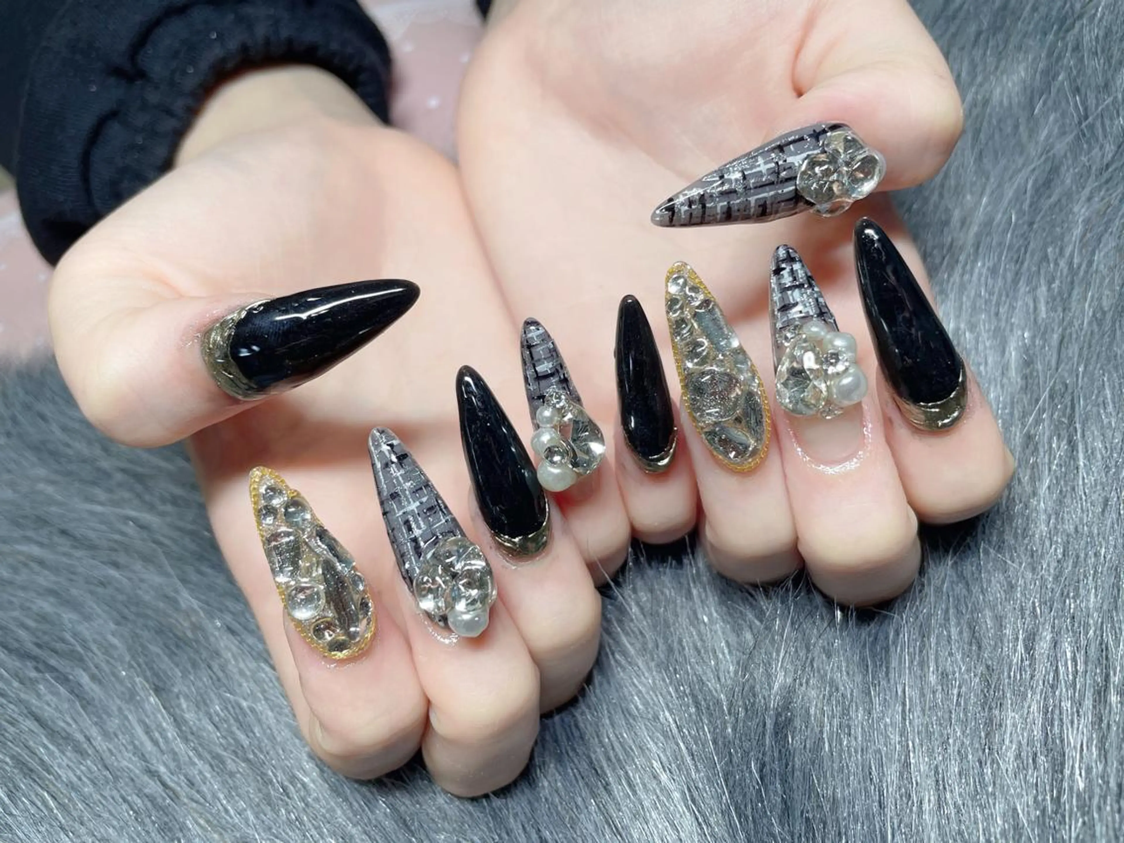 ロング ネイル ハンドネイル 《LB》ラブリエ Nail&eyeのマツエク・マツパデザイン